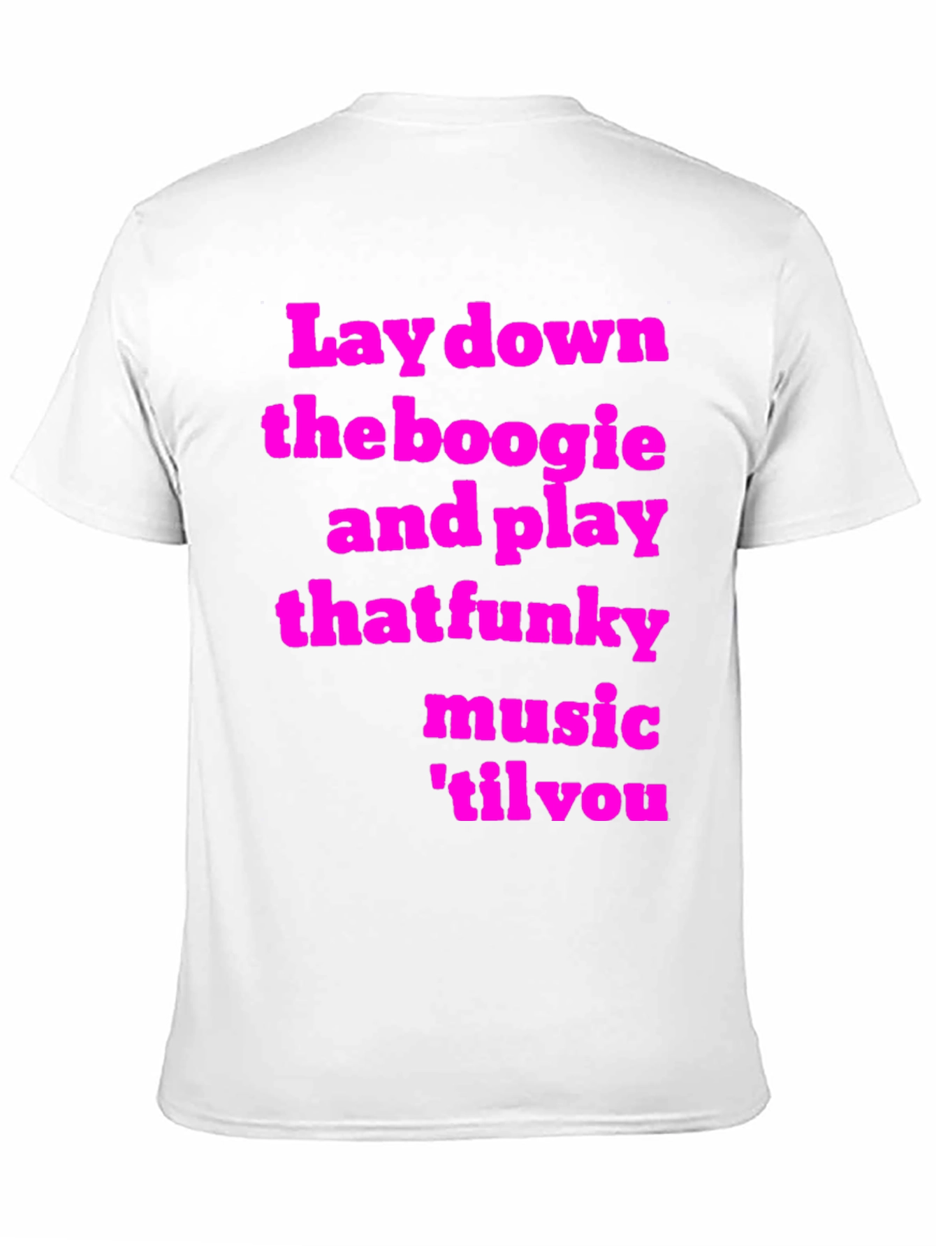 Lay Down the Boogie Funky Music T-Shirt