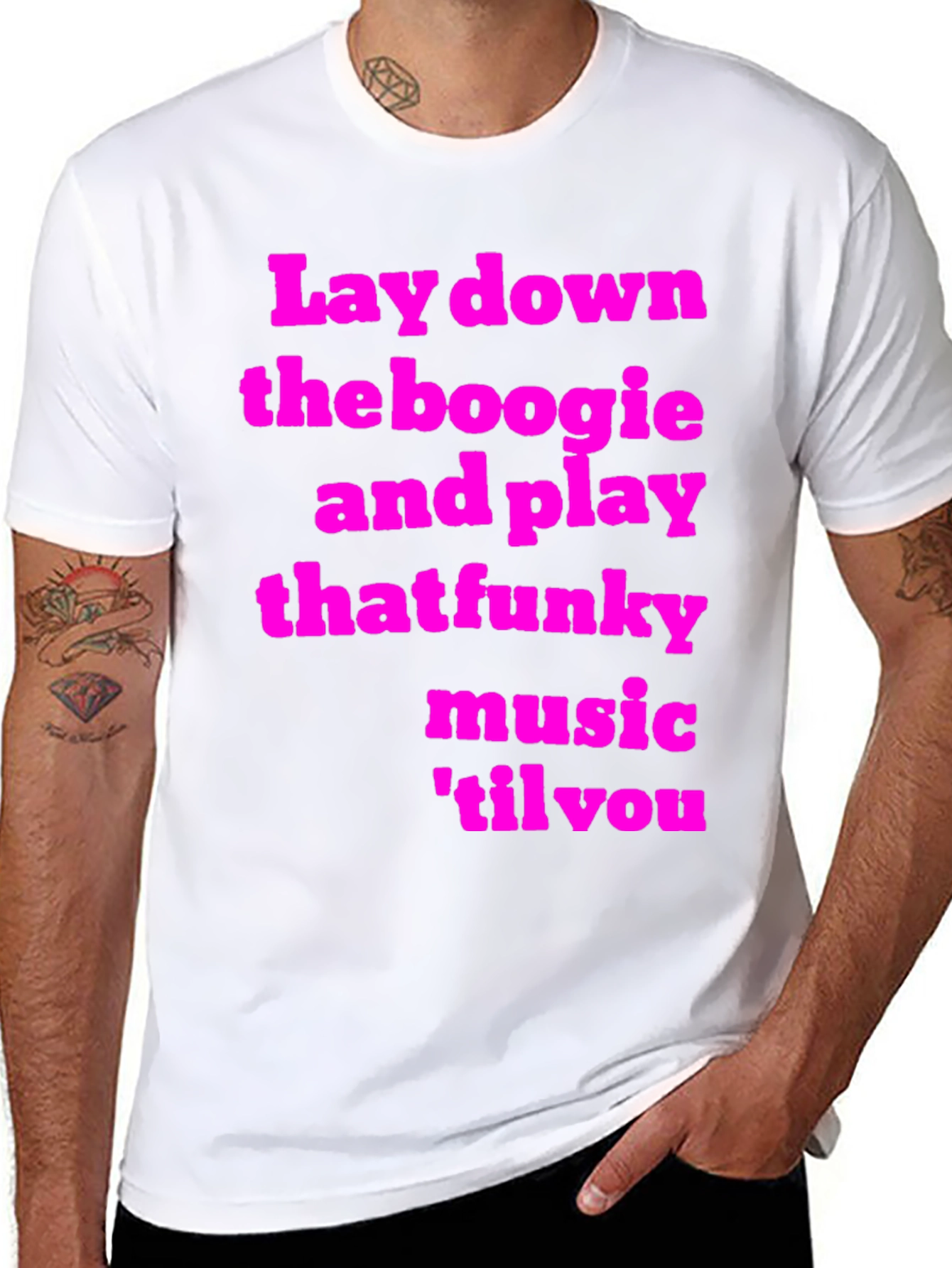 Lay Down the Boogie Funky Music T-Shirt