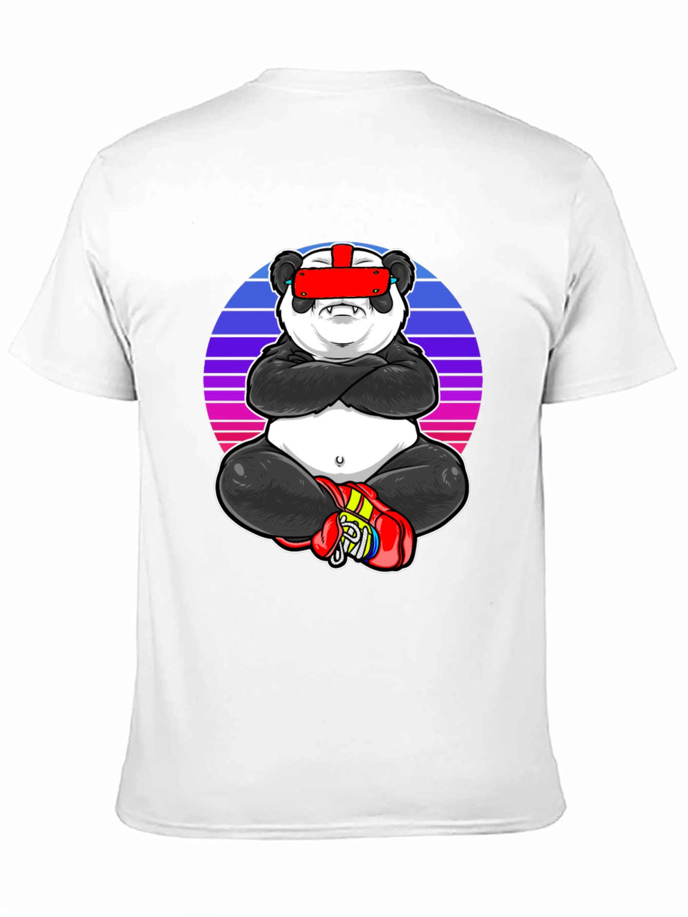 VR Panda Graphic Tee - Gamer Style