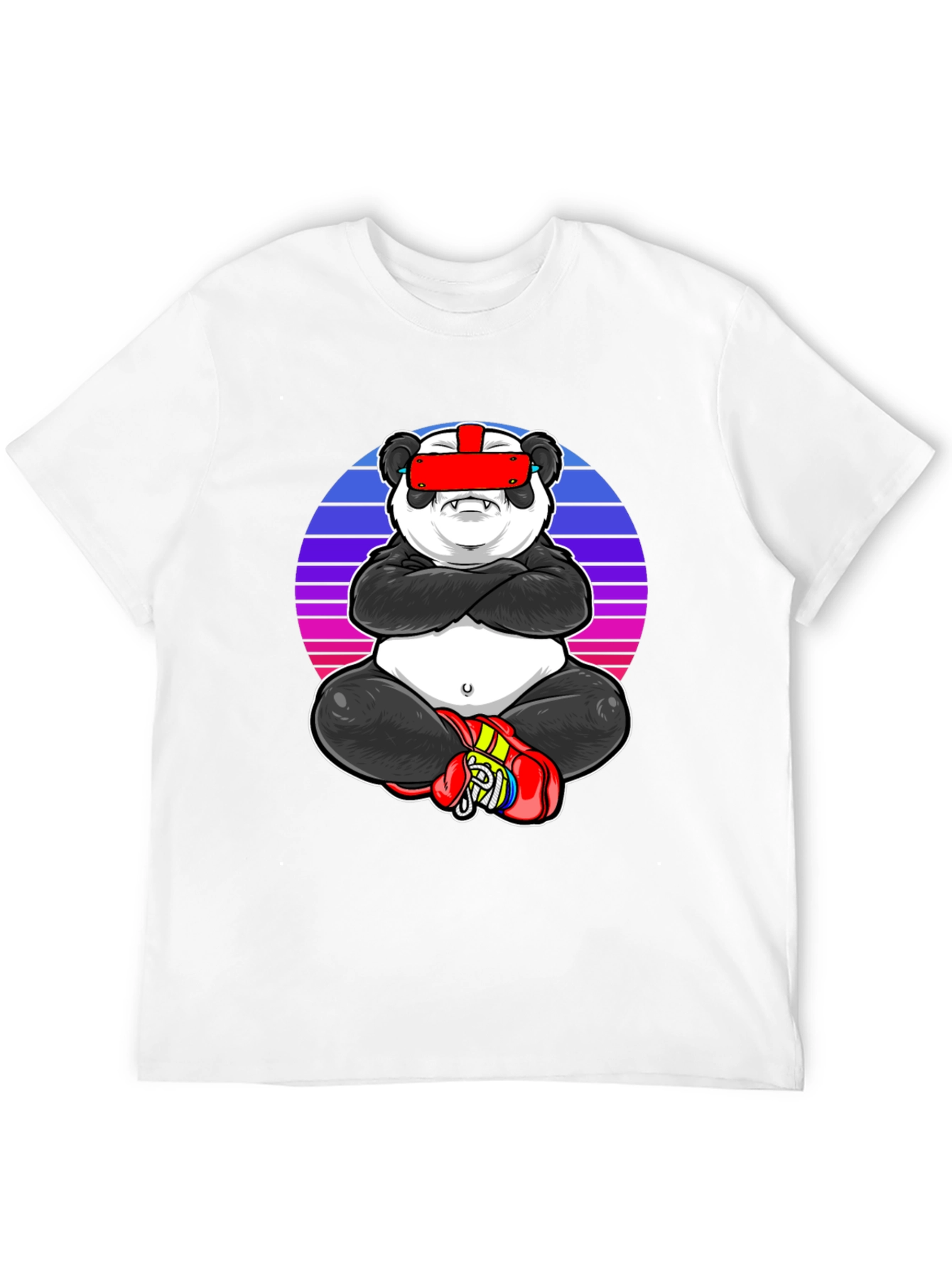 VR Panda Graphic Tee - Gamer Style