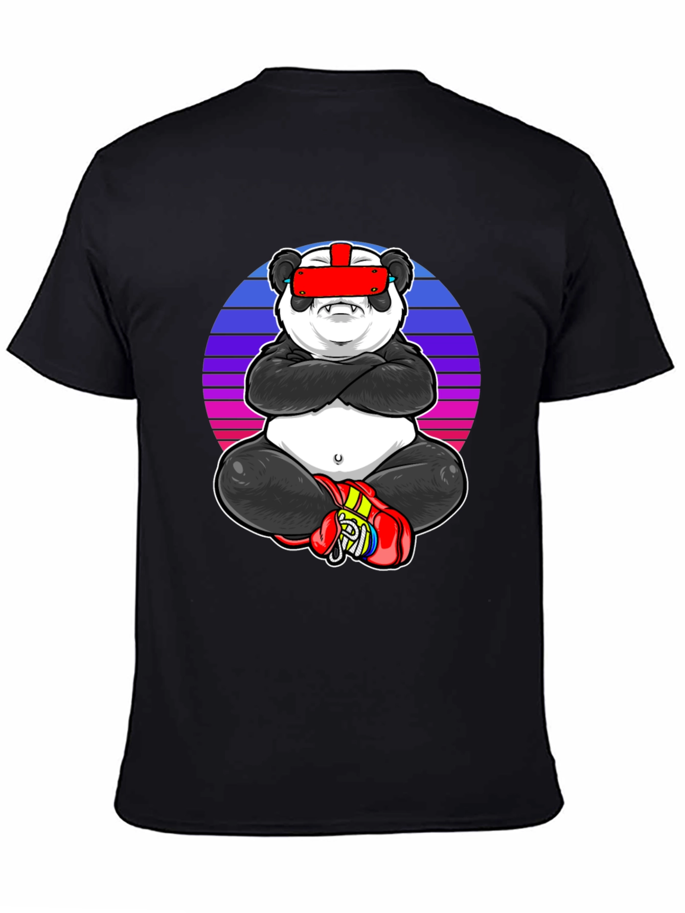 VR Panda Graphic Tee - Gamer Style