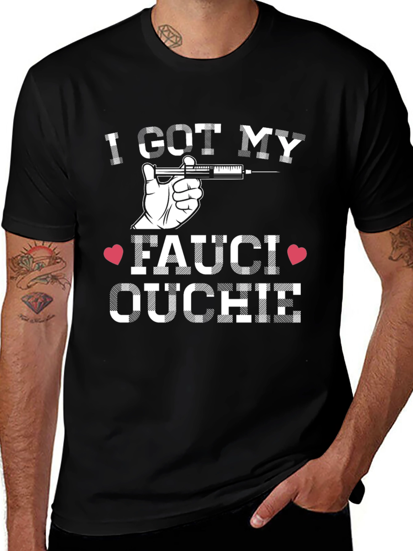 Fauci Ouchie Graphic Tee