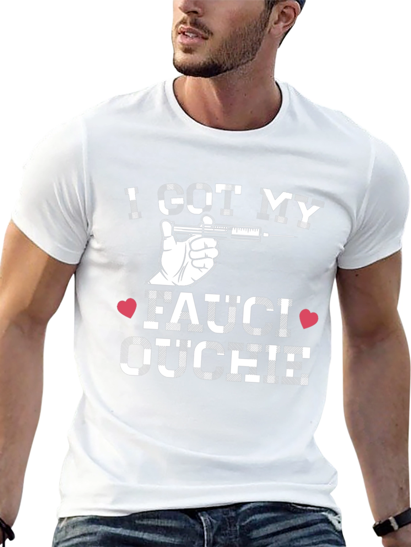 Fauci Ouchie Graphic Tee