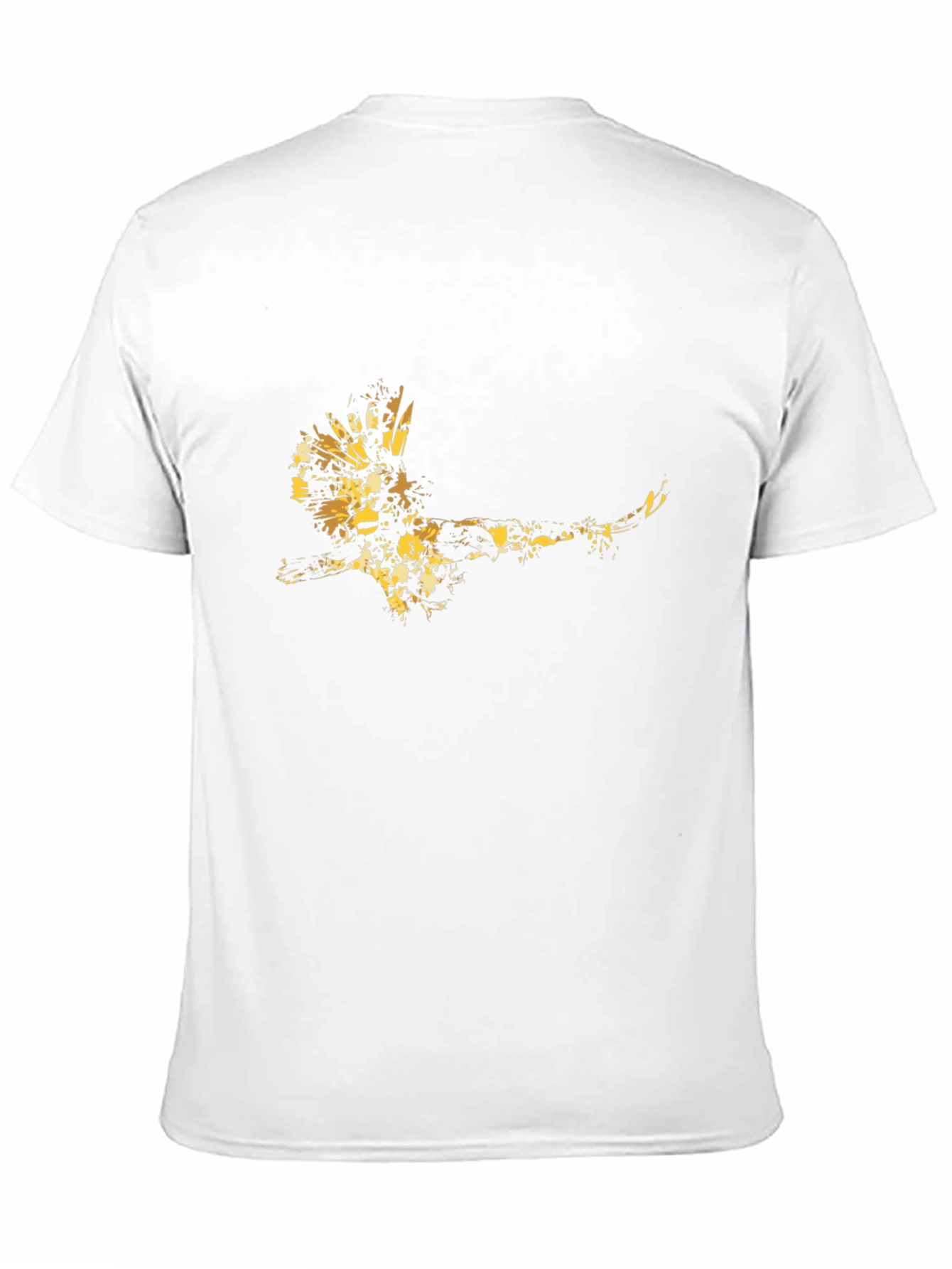 Golden Eagle Graphic Black Tee
