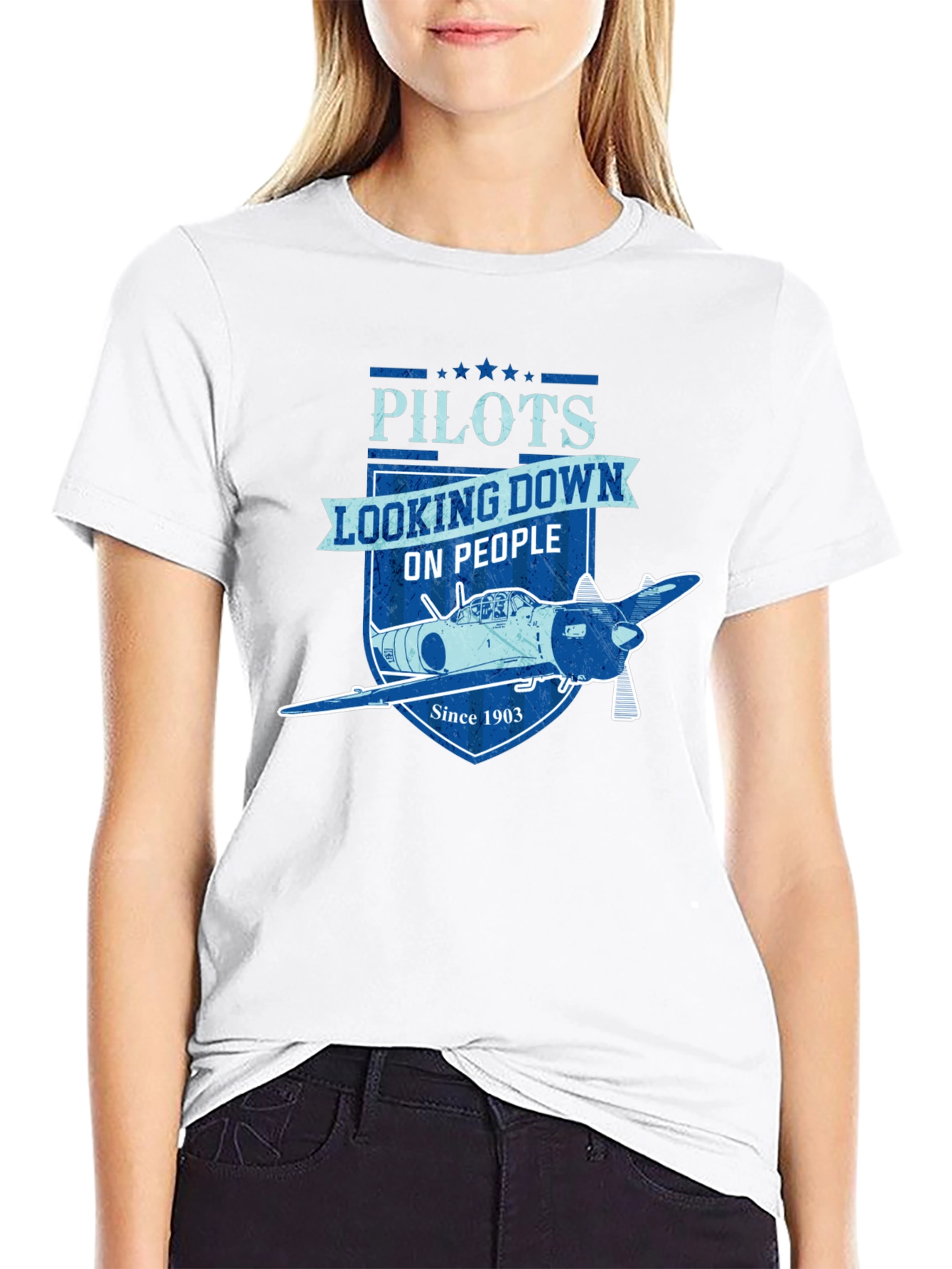 Pilots Looking Down on People T-Shirt