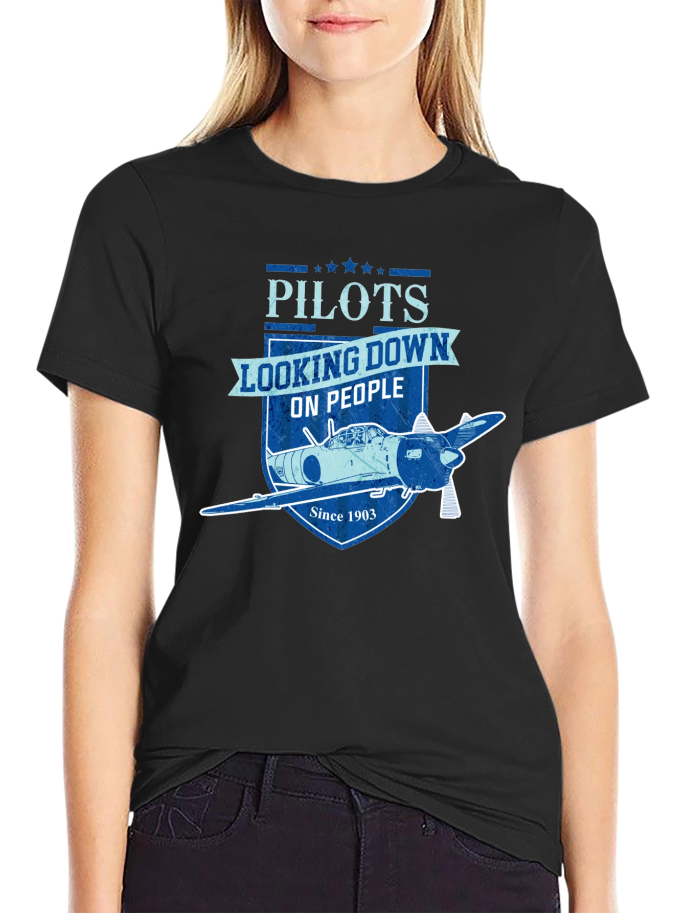 Pilots Looking Down on People T-Shirt