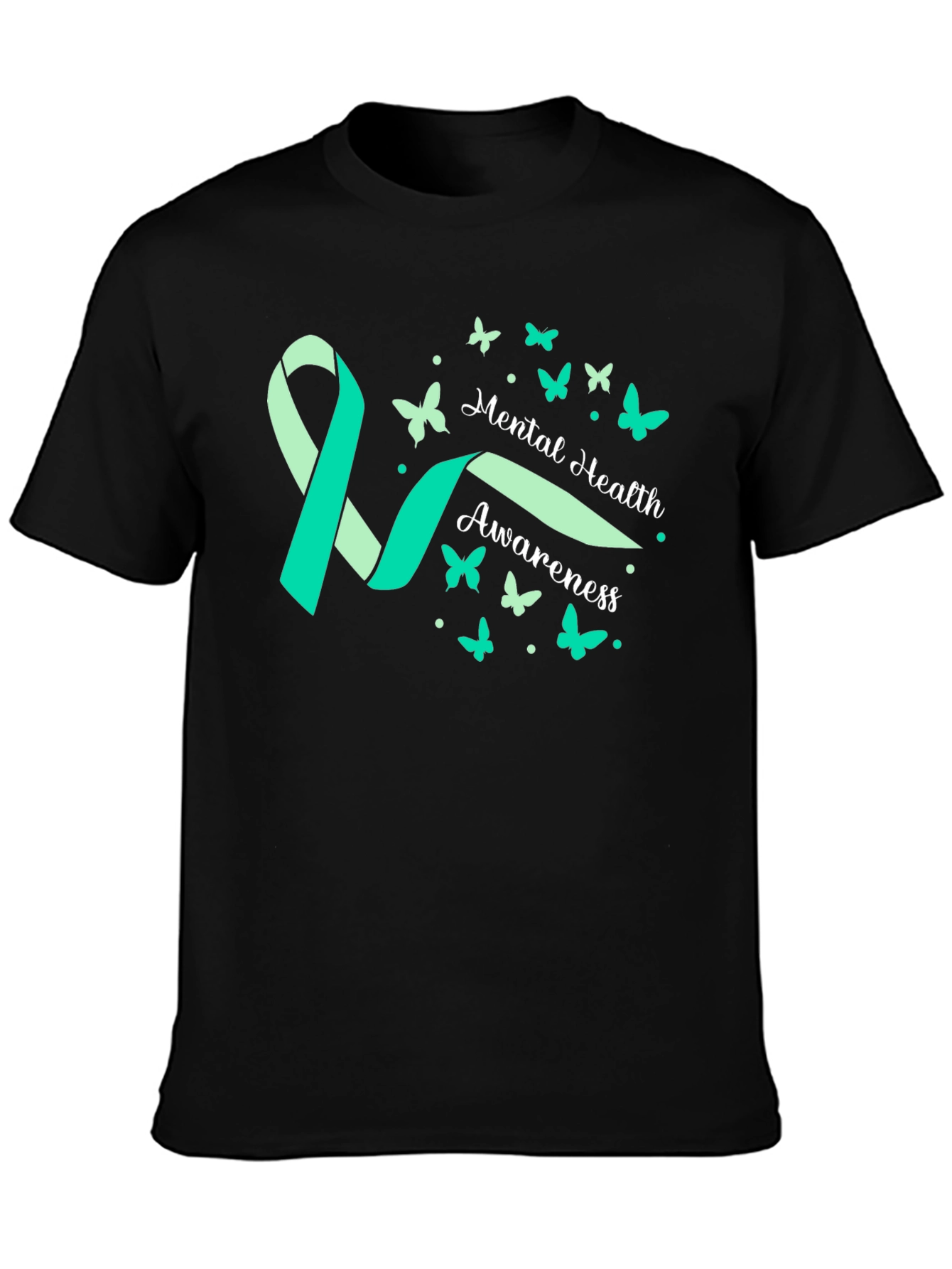 Mental Health Awareness Ribbon T-Shirt