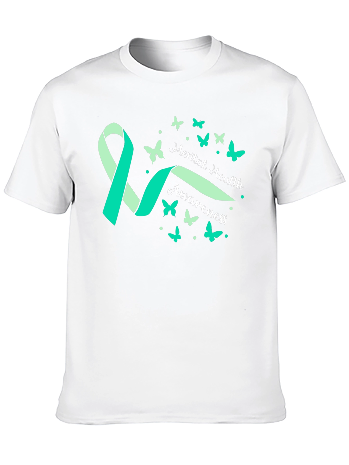 Mental Health Awareness Ribbon T-Shirt