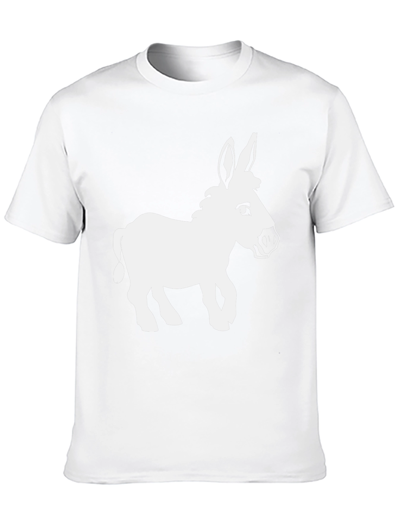 Funny Donkey Graphic Tee - Black T-Shirt