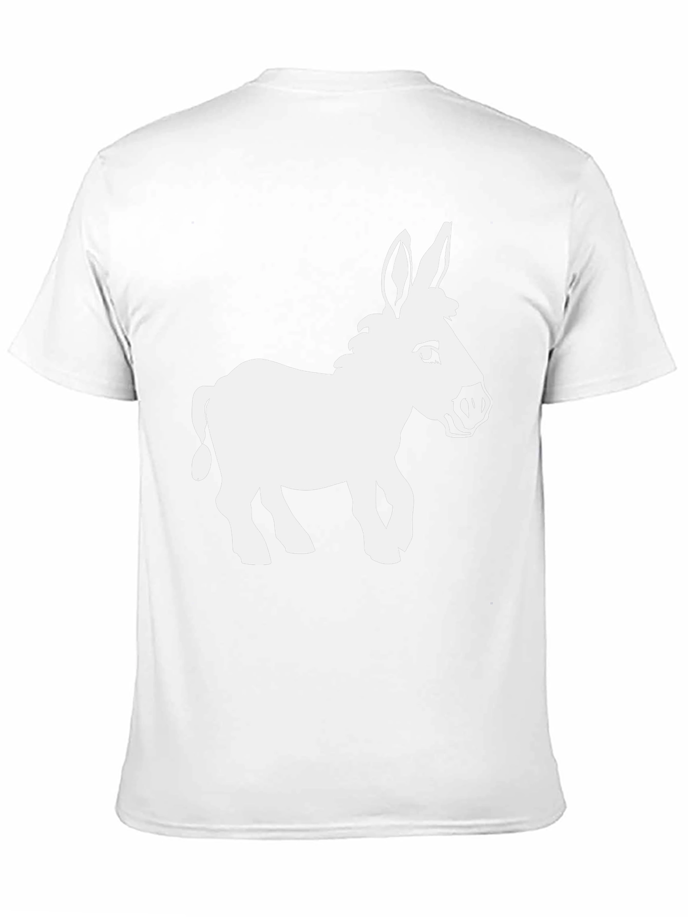 Funny Donkey Graphic Tee - Black T-Shirt