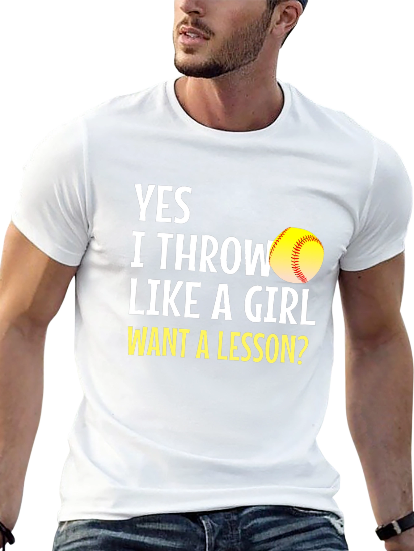 Yes I Throw Like a Girl T-Shirt
