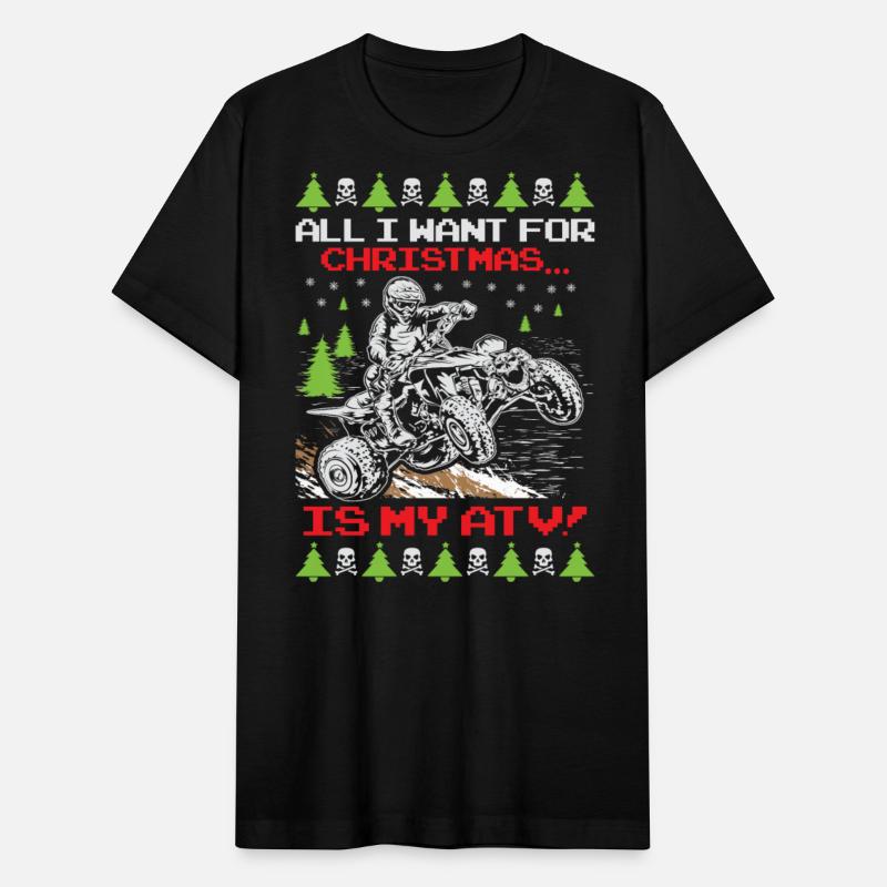 Ugly Christmas ATV Quad