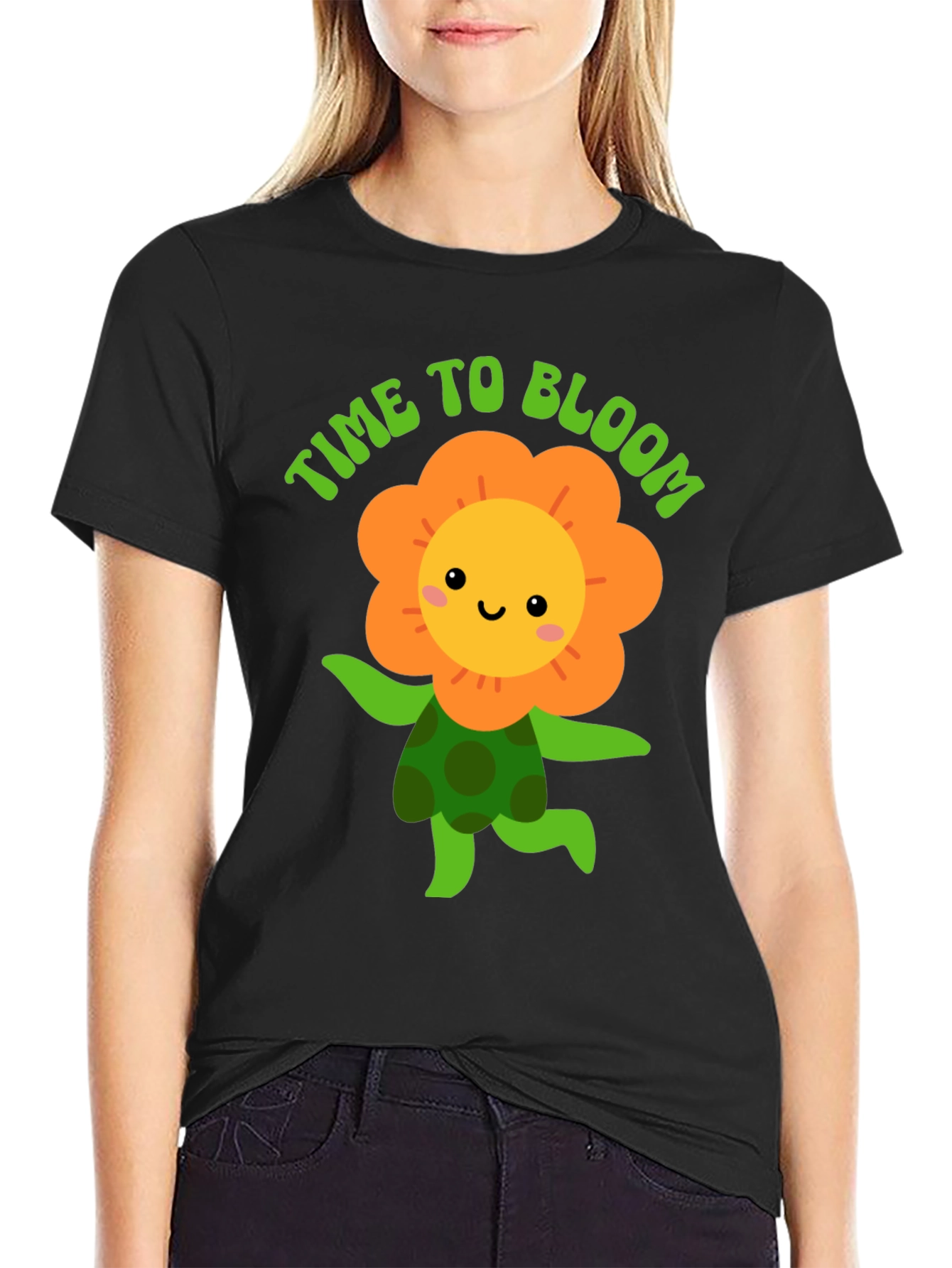 Time to Bloom Graphic T-Shirt