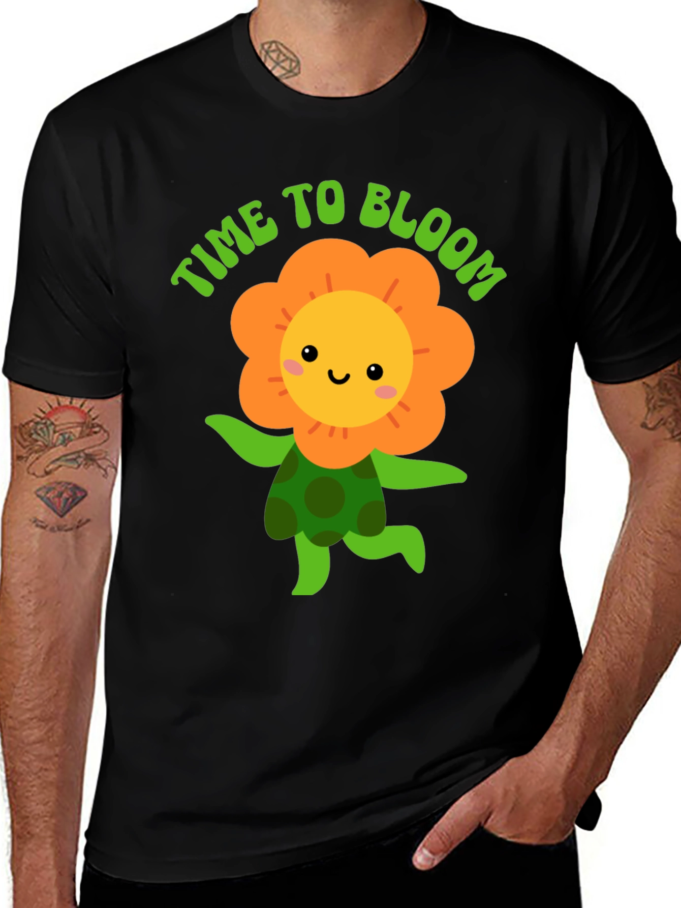 Time to Bloom Graphic T-Shirt