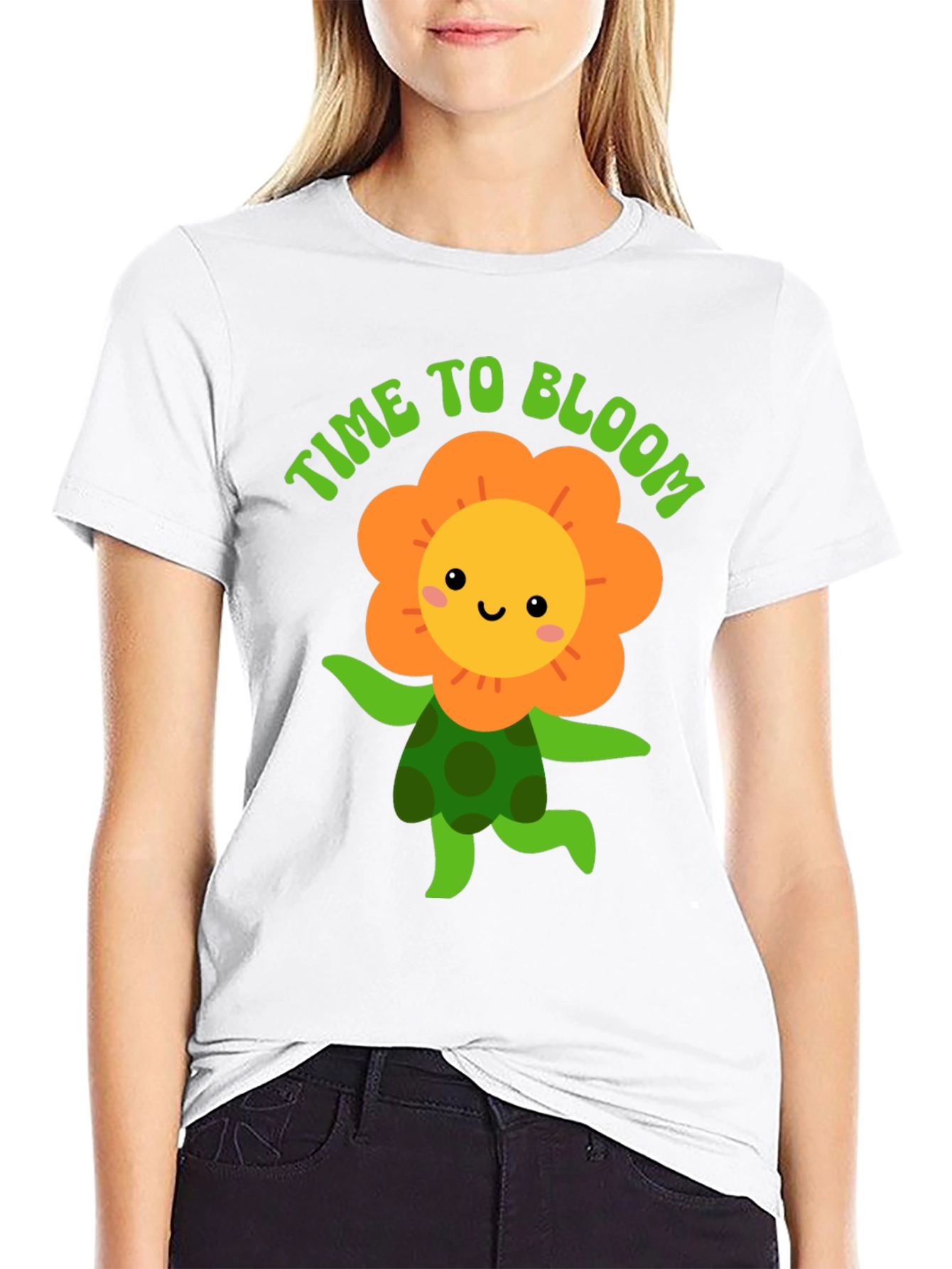 Time to Bloom Graphic T-Shirt