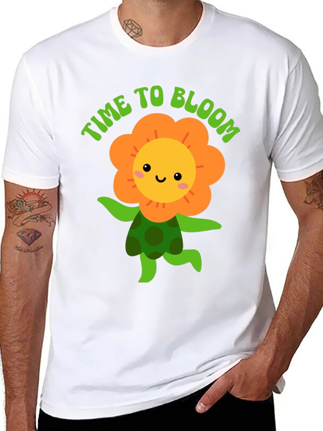 Time to Bloom Graphic T-Shirt