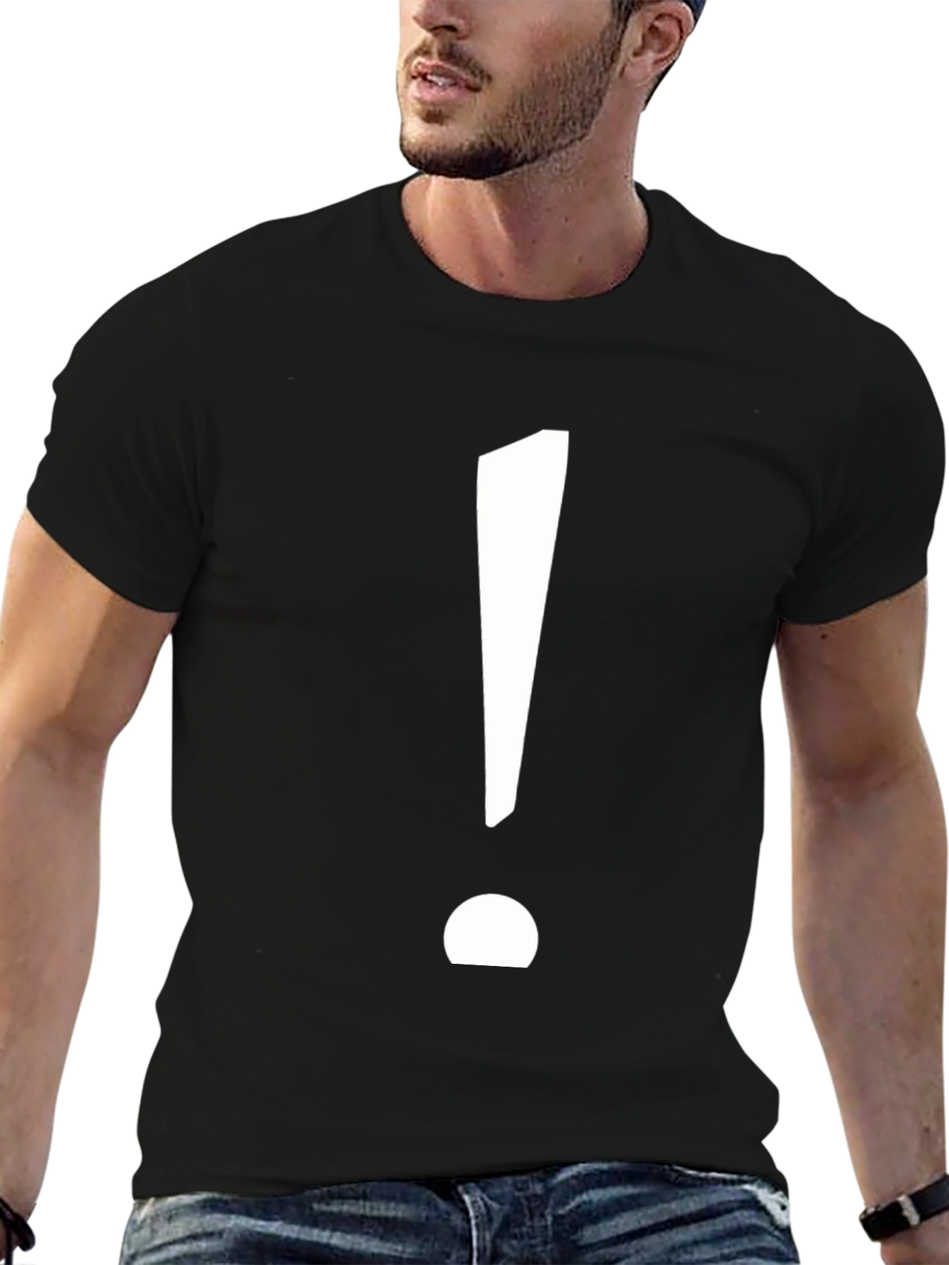 Exclamation Tee - Bold Statement T-Shirt