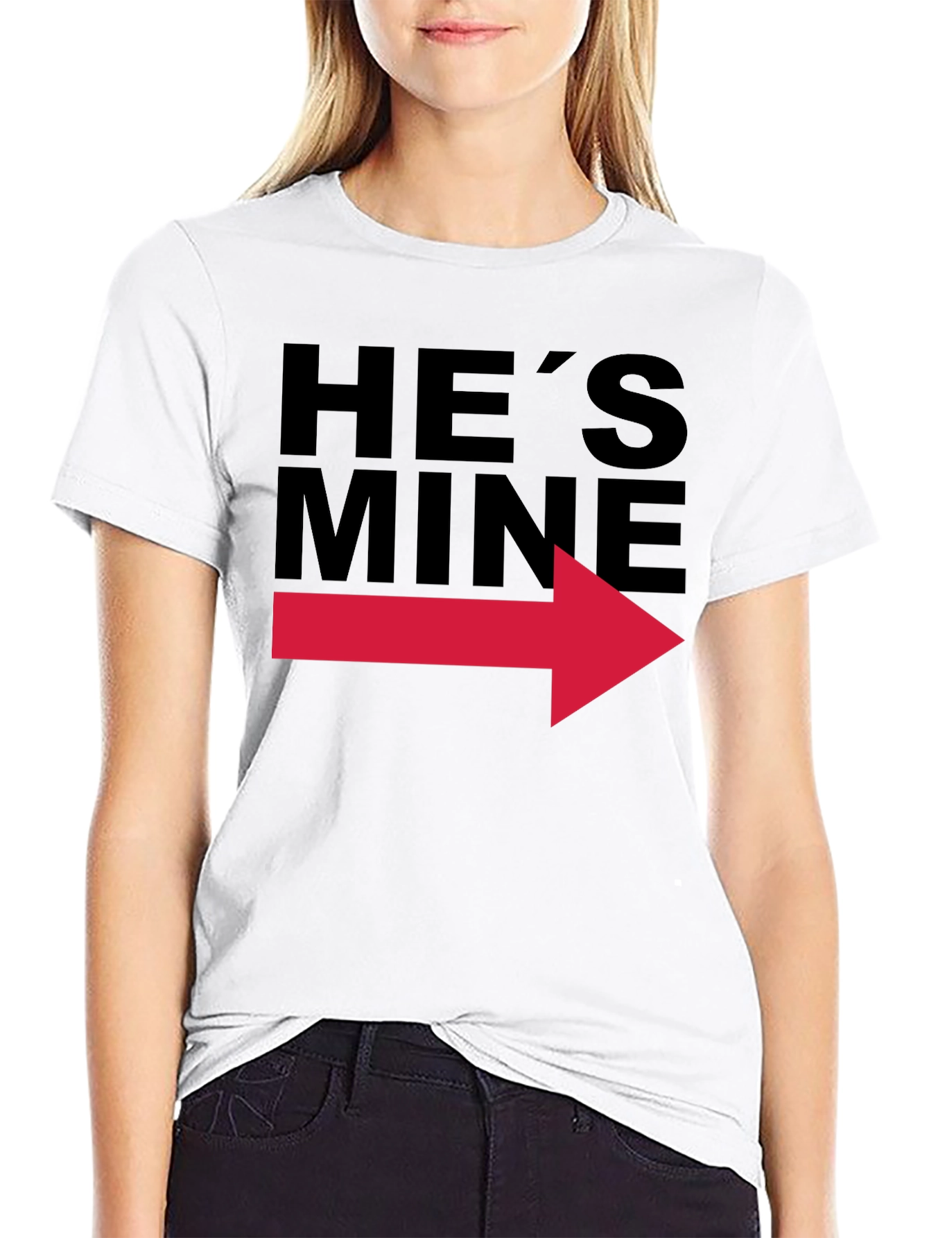 Hes Mine T-Shirt - Couple Matching Tee