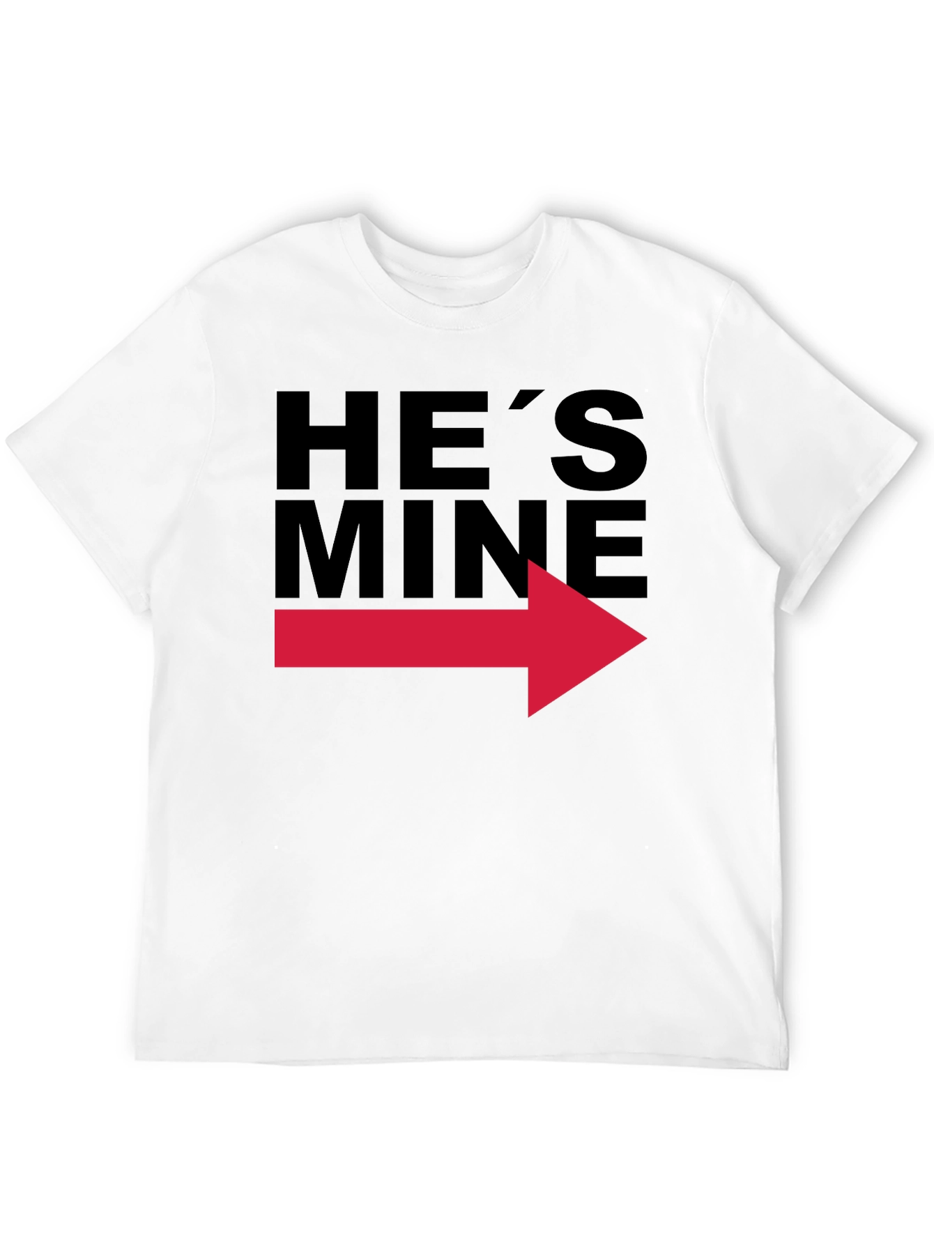 Hes Mine T-Shirt - Couple Matching Tee