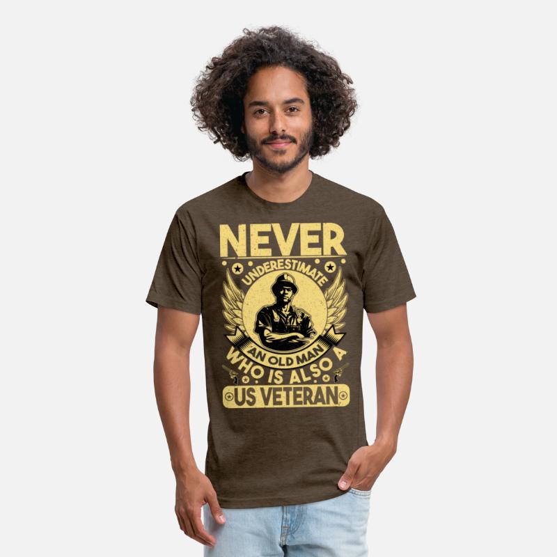 underestimate an Old Man who is also a us veteran