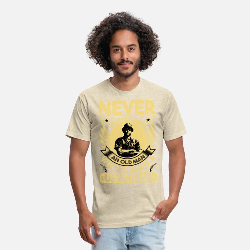 underestimate an Old Man who is also a us veteran