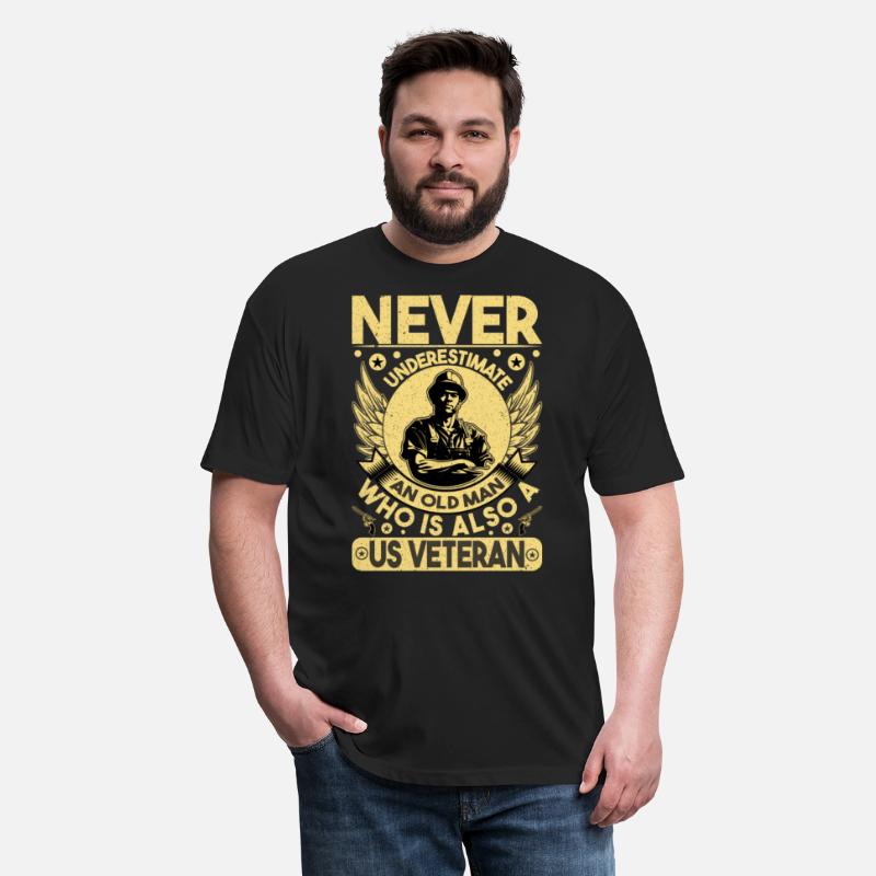underestimate an Old Man who is also a us veteran