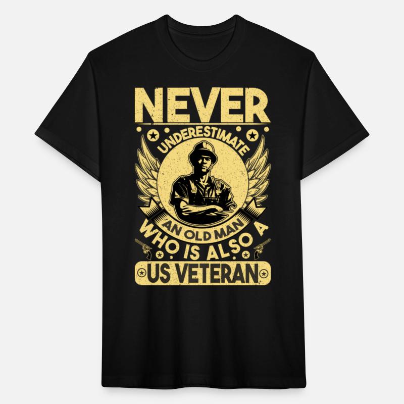 underestimate an Old Man who is also a us veteran