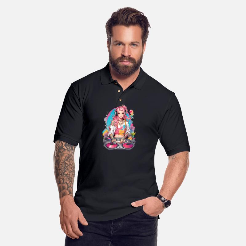 Underground Rave Party DJ Girl