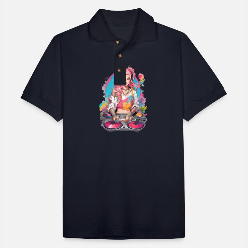 Underground Rave Party DJ Girl