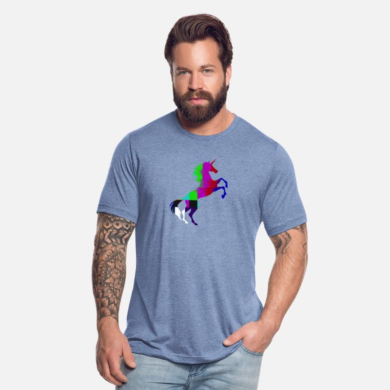 Unicorn No Signal Bars Symbol TShirt RGB Color Pun