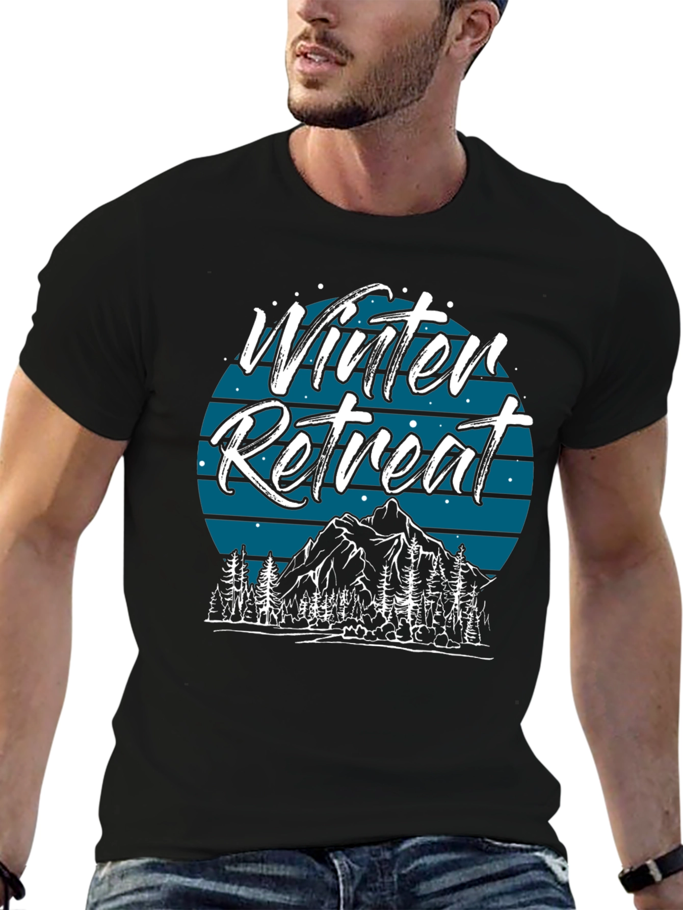 Winter Retreat Graphic T-Shirt