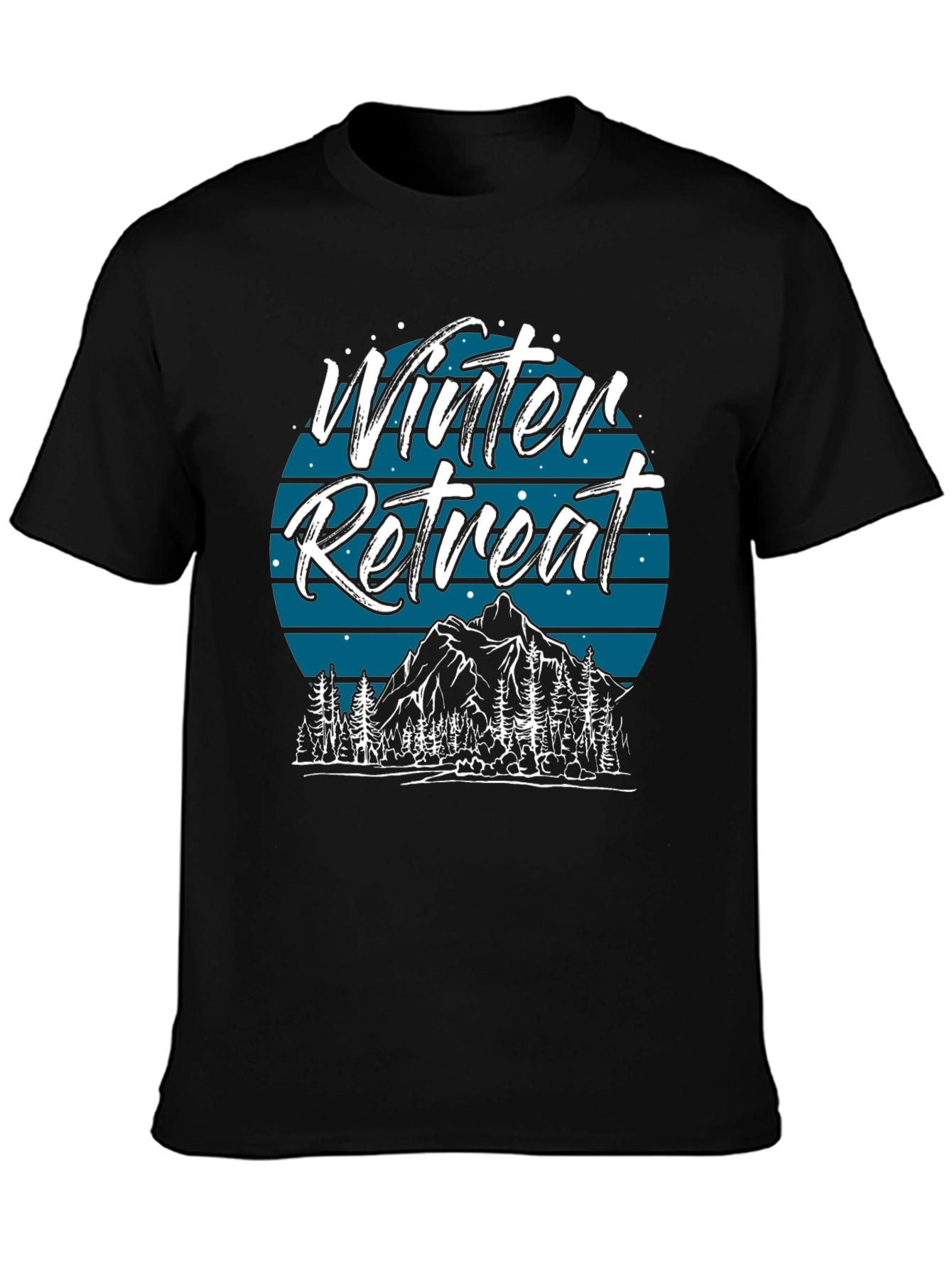 Winter Retreat Graphic T-Shirt