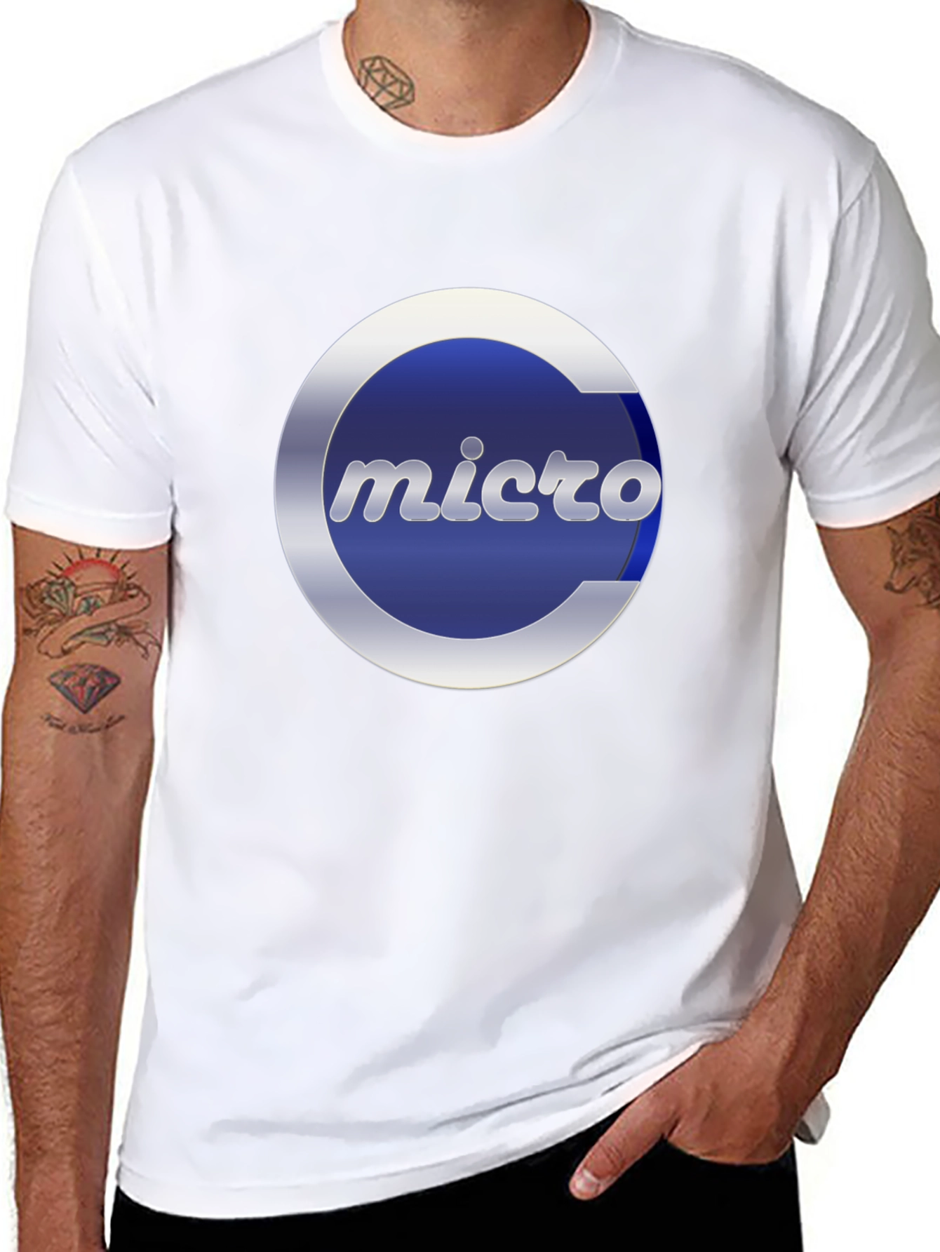 Micro Logo T-Shirt - Classic Design