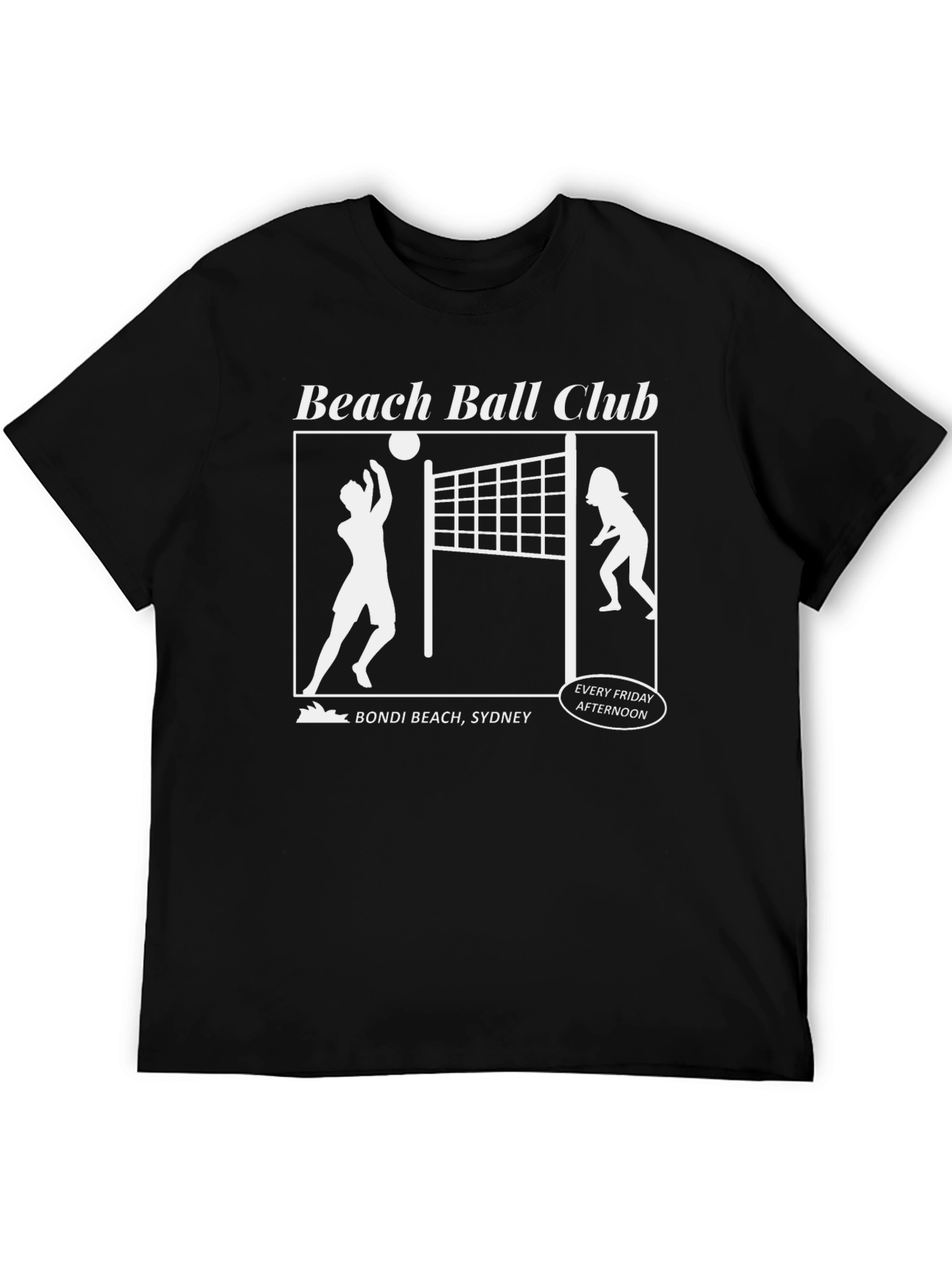 Beach Ball Club T-Shirt - Bondi Beach Sydney