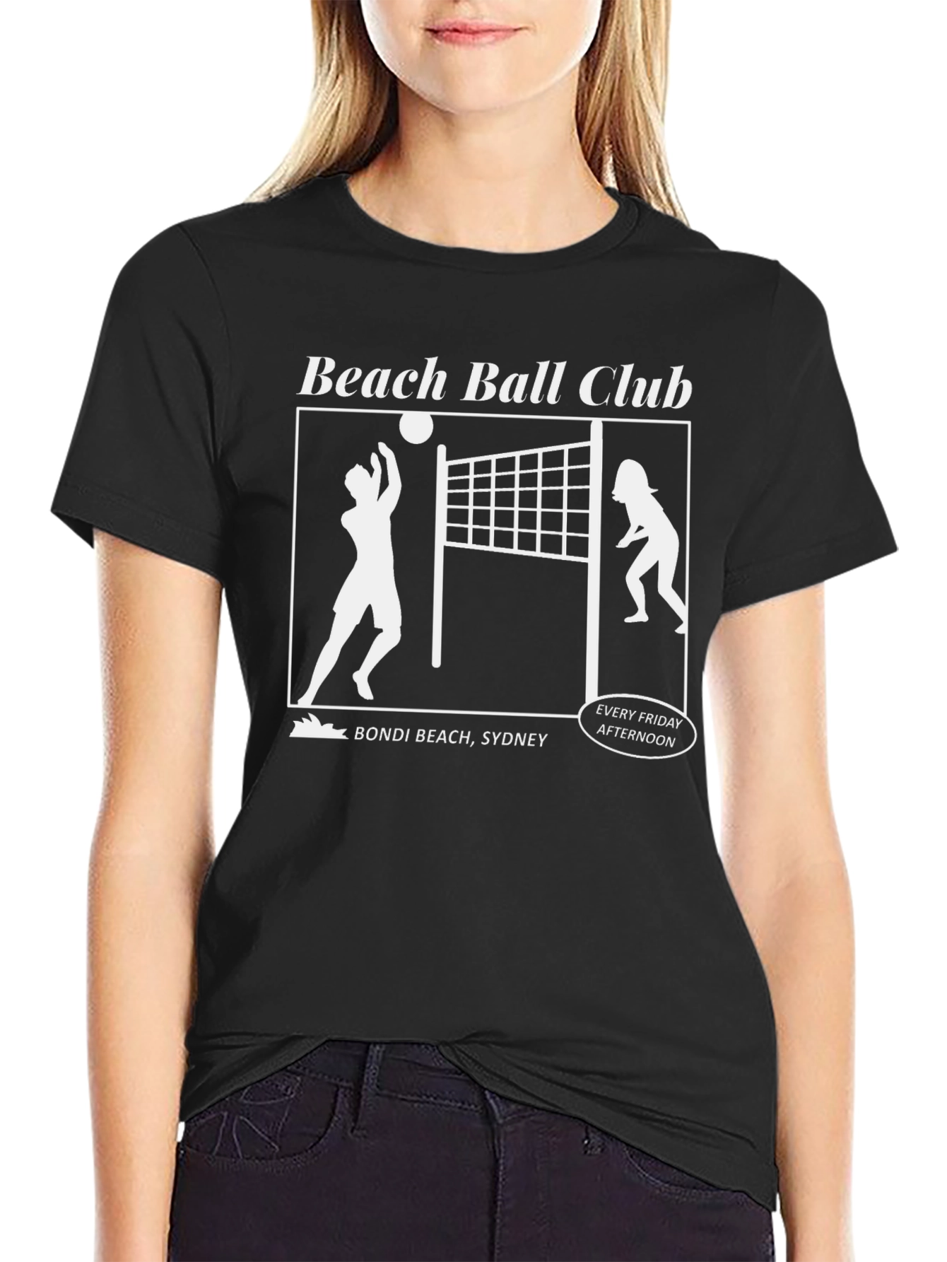 Beach Ball Club T-Shirt - Bondi Beach Sydney