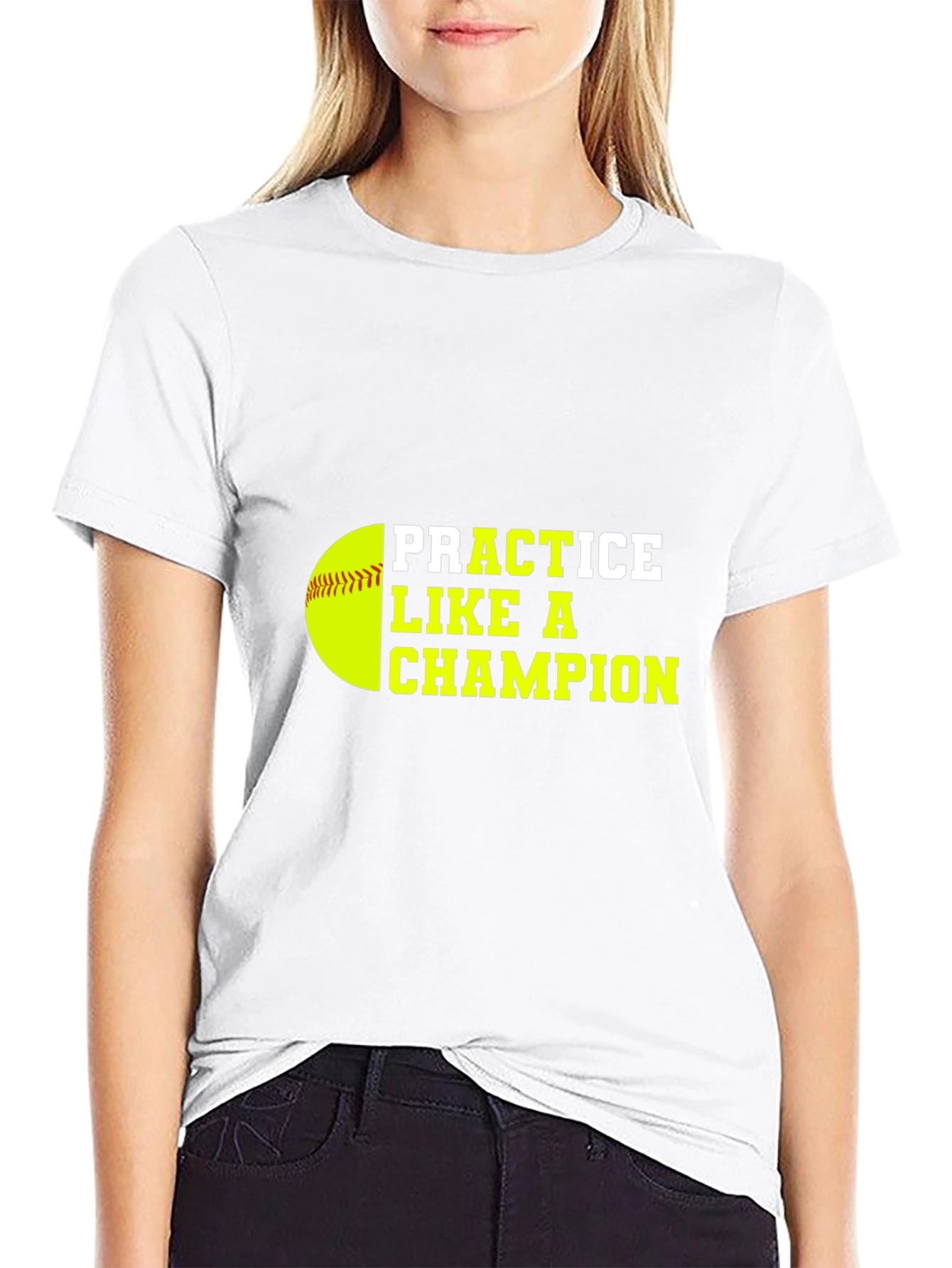 Practice Like a Champion Black T-Shirt