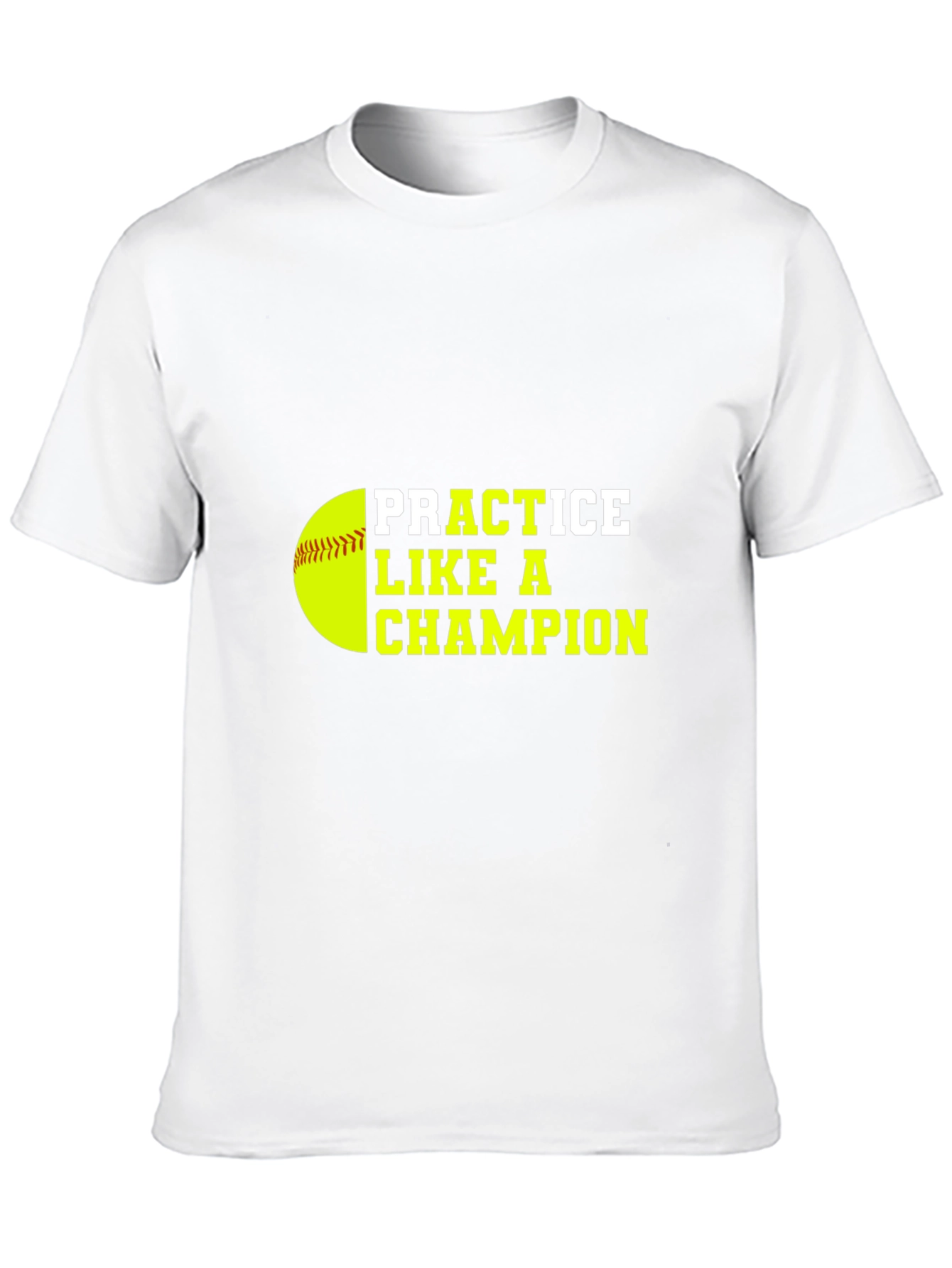 Practice Like a Champion Black T-Shirt