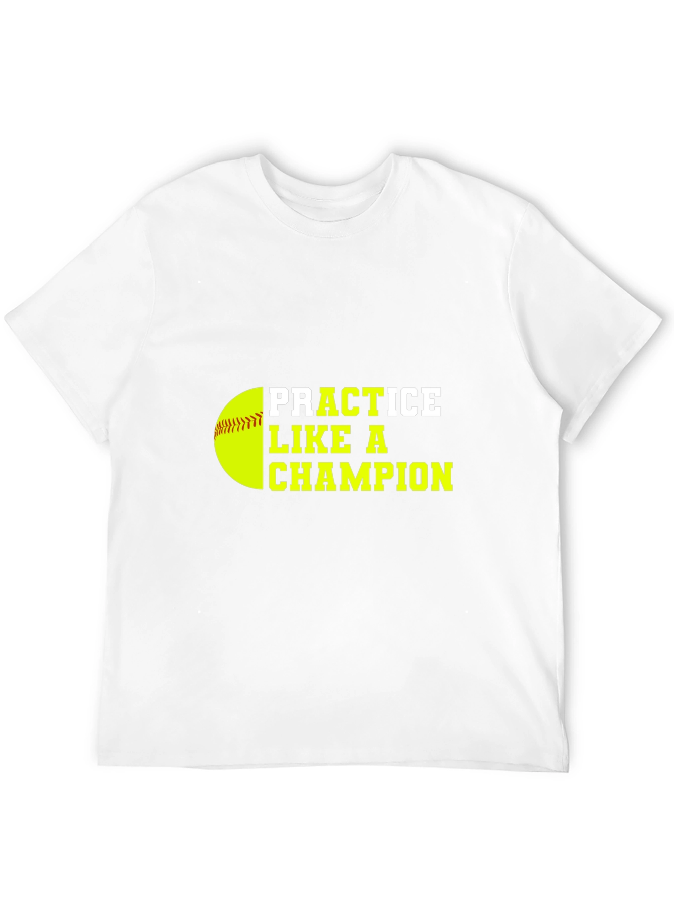 Practice Like a Champion Black T-Shirt