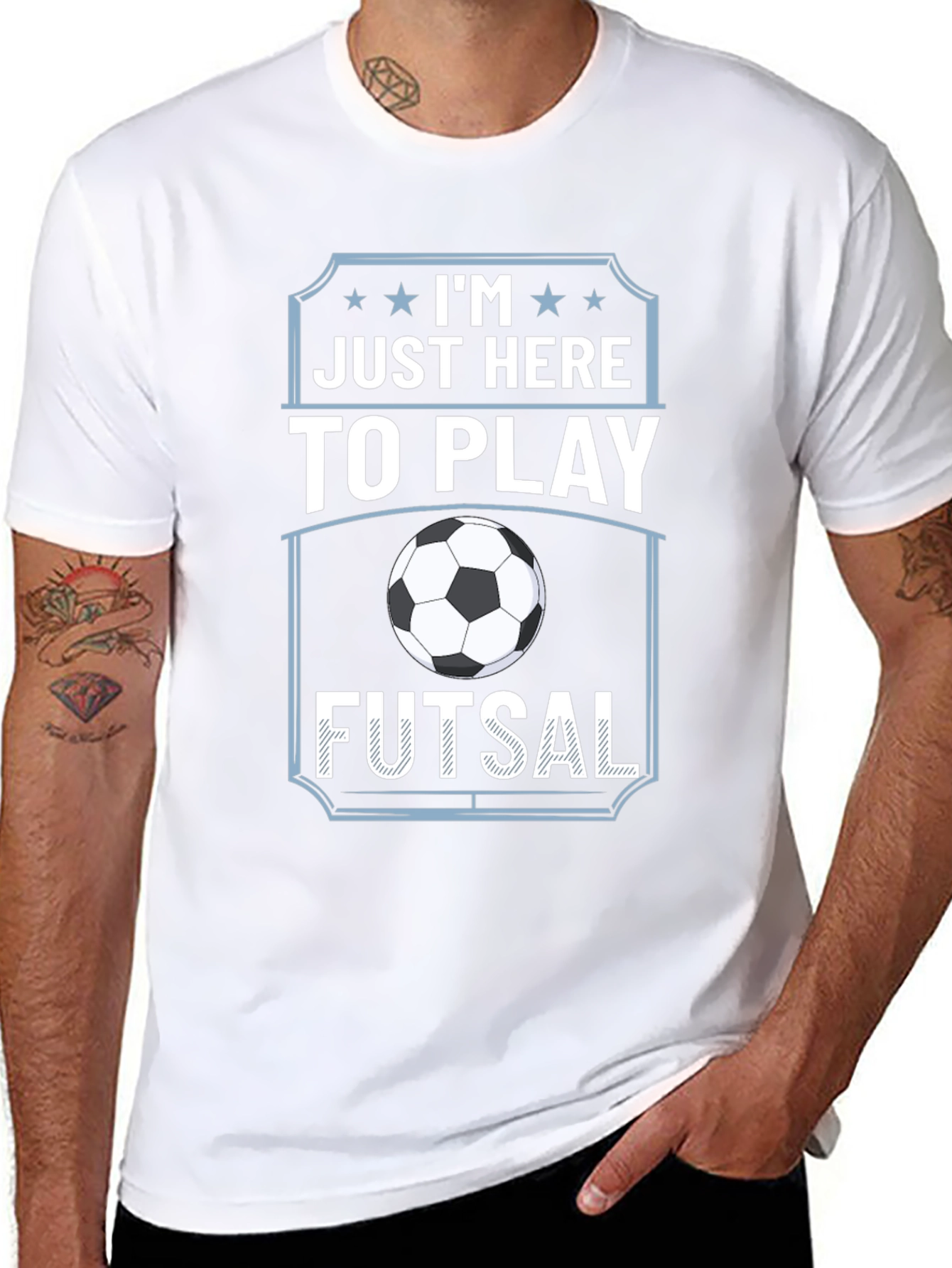 Futsal Player Graphic T-Shirt - Play Futsal