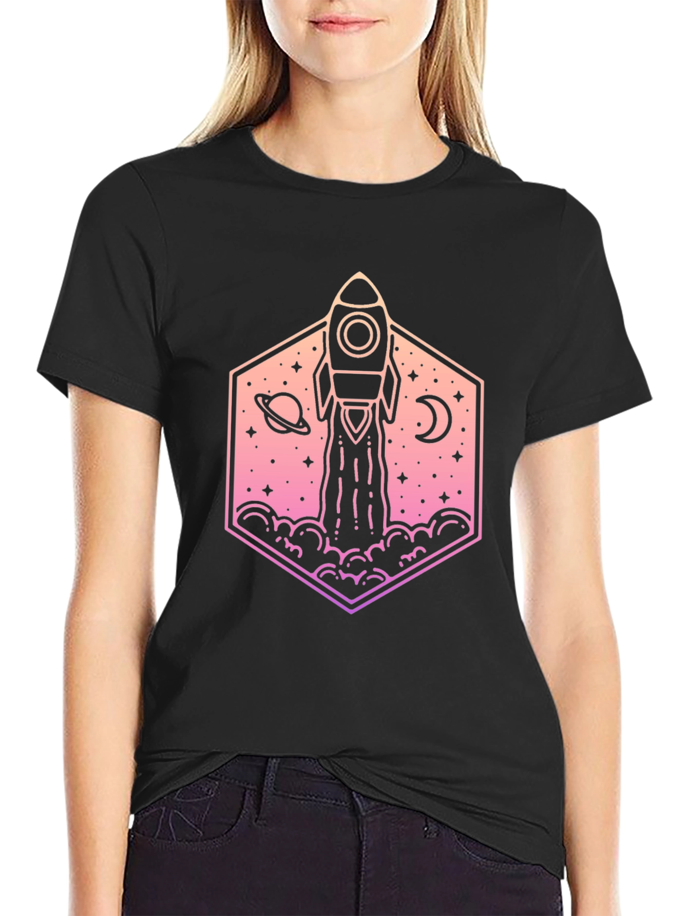 Rocket Ship Graphic Tee