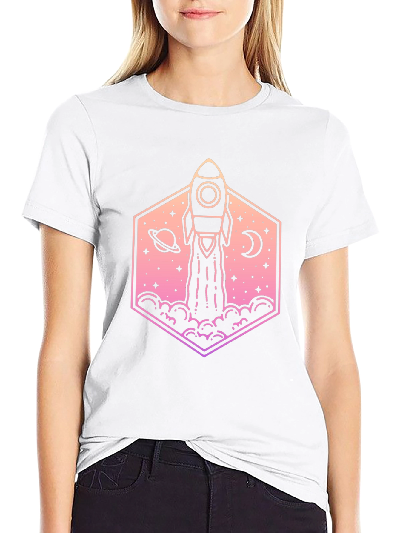 Rocket Ship Graphic Tee