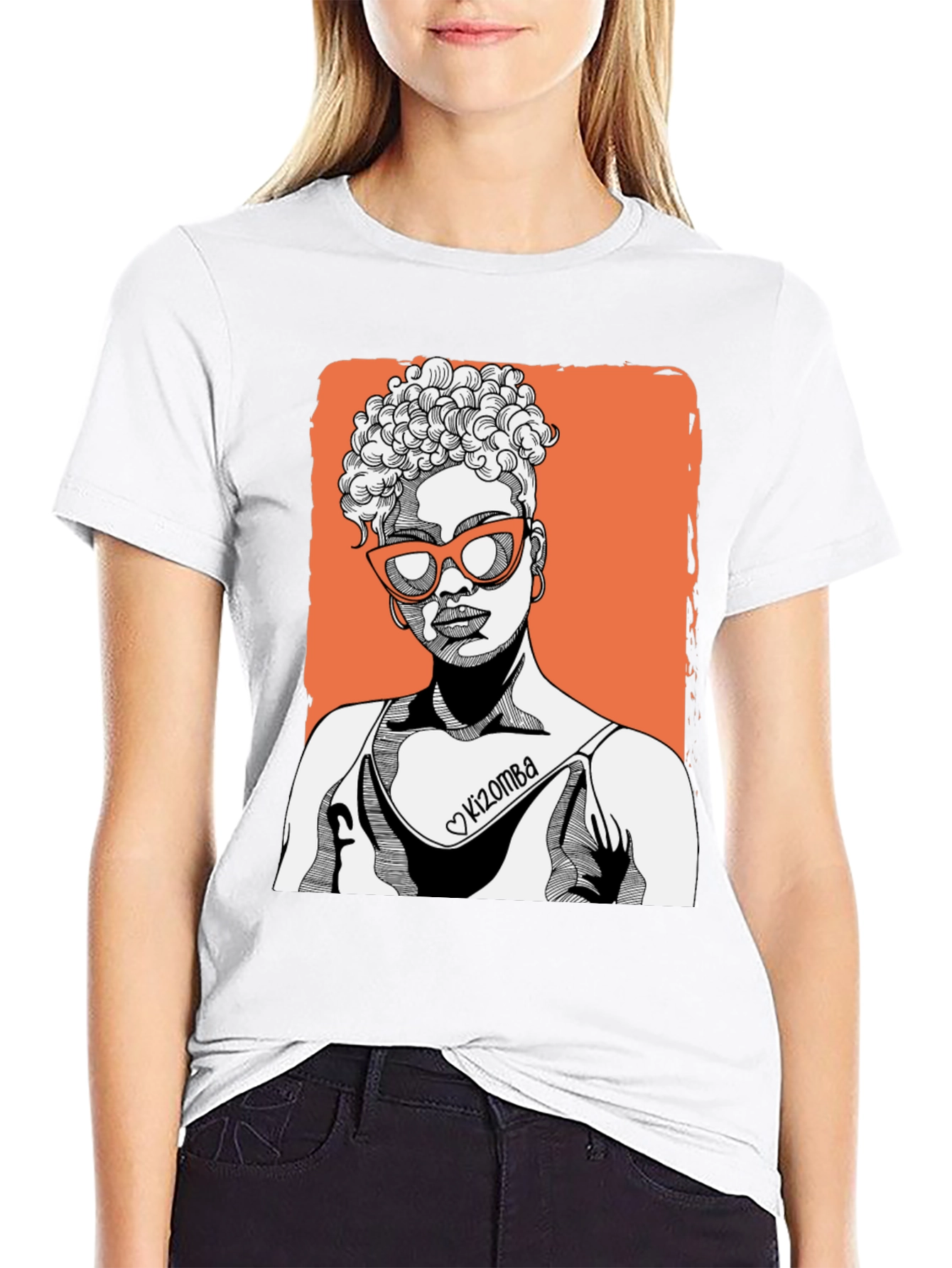 Kizomba Woman Graphic Tee - Stylish & Unique