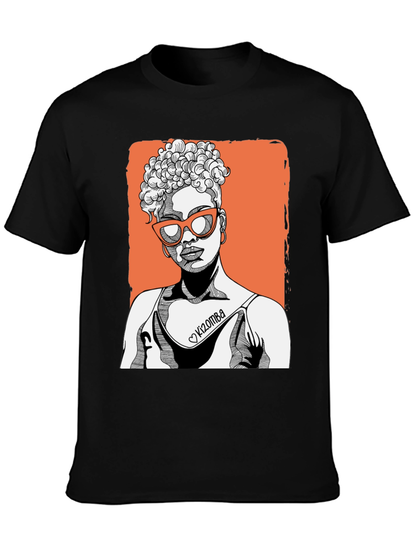 Kizomba Woman Graphic Tee - Stylish & Unique