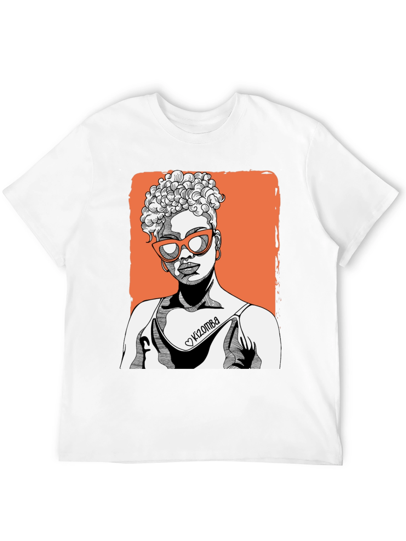 Kizomba Woman Graphic Tee - Stylish & Unique