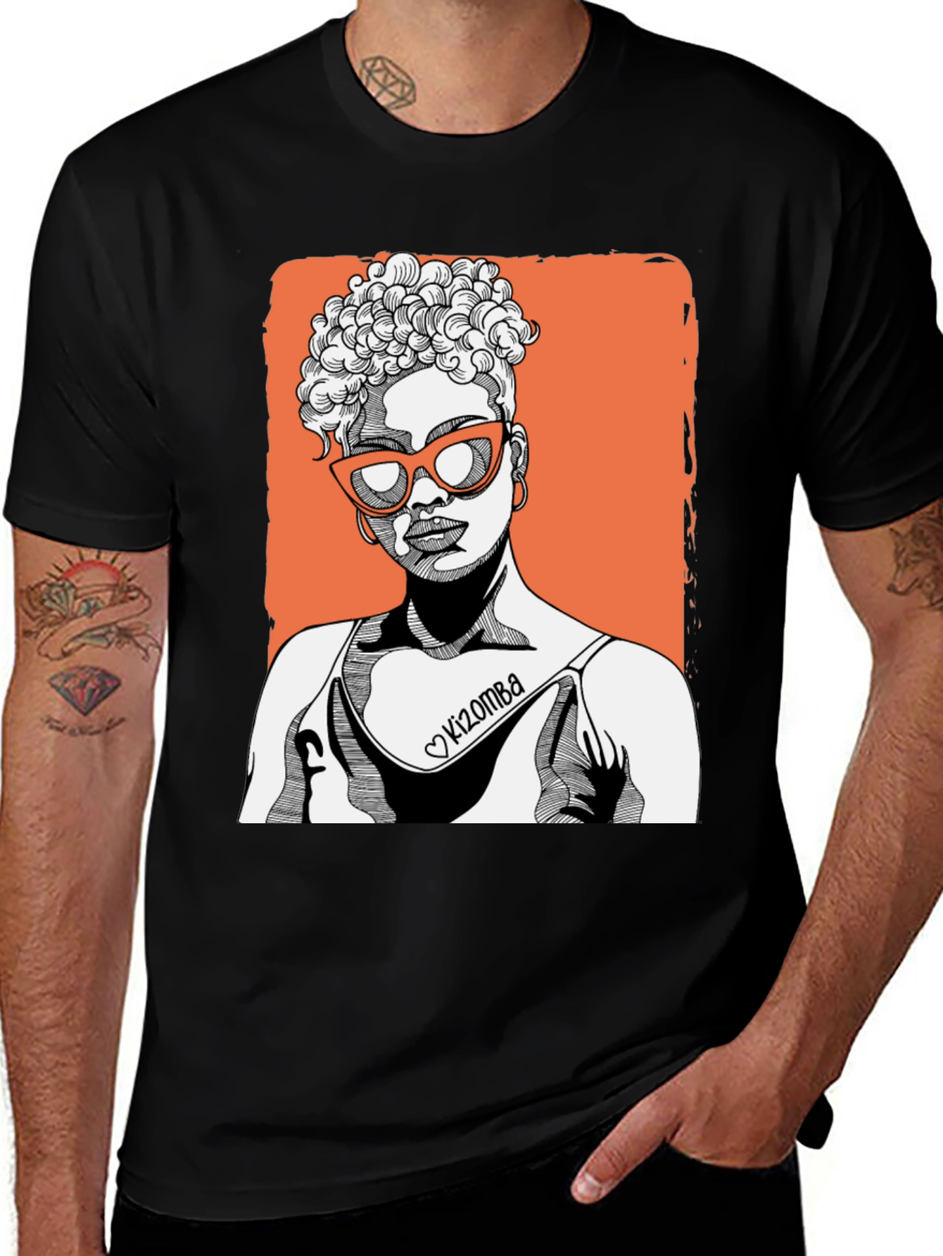 Kizomba Woman Graphic Tee - Stylish & Unique