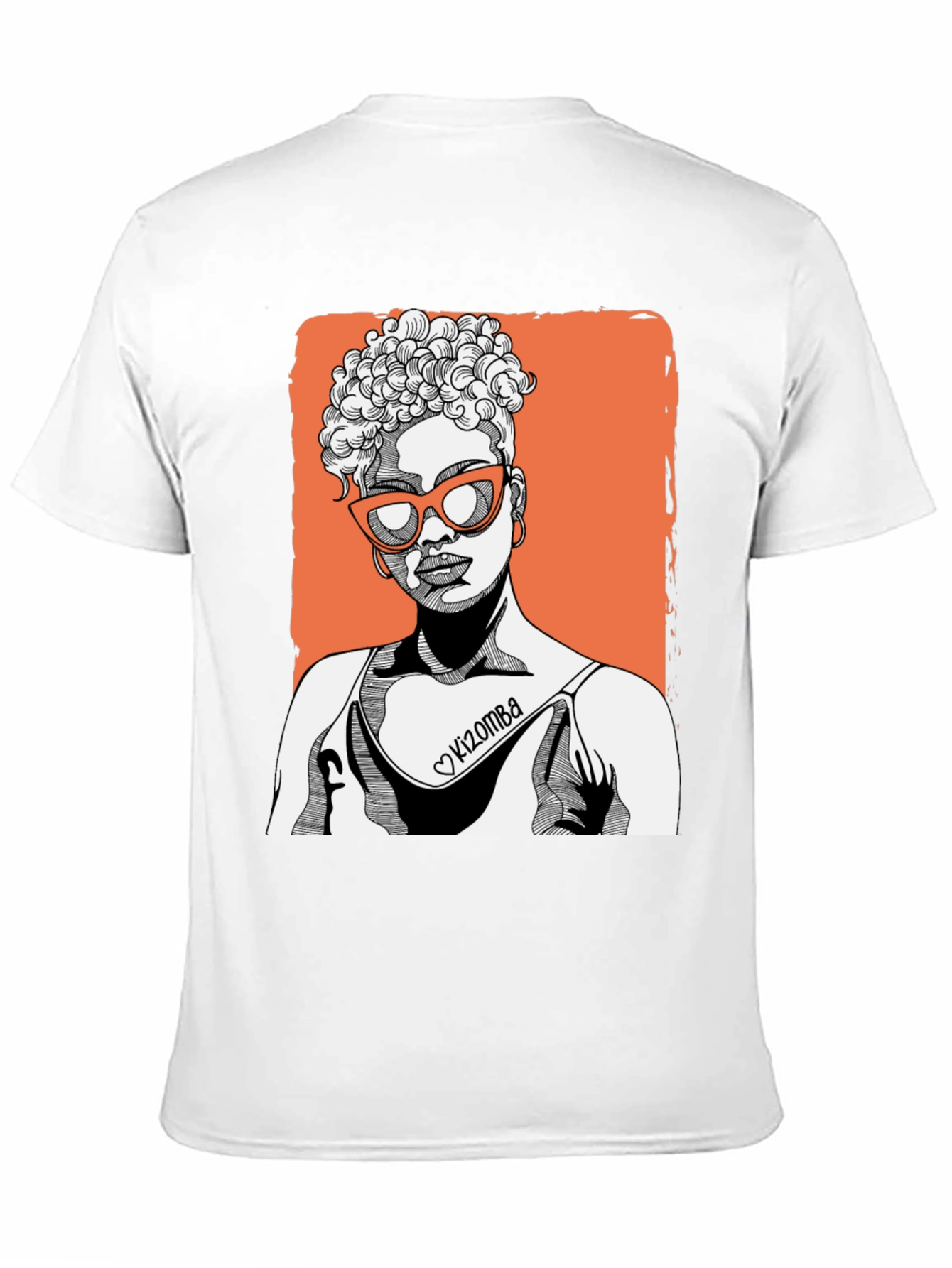 Kizomba Woman Graphic Tee - Stylish & Unique
