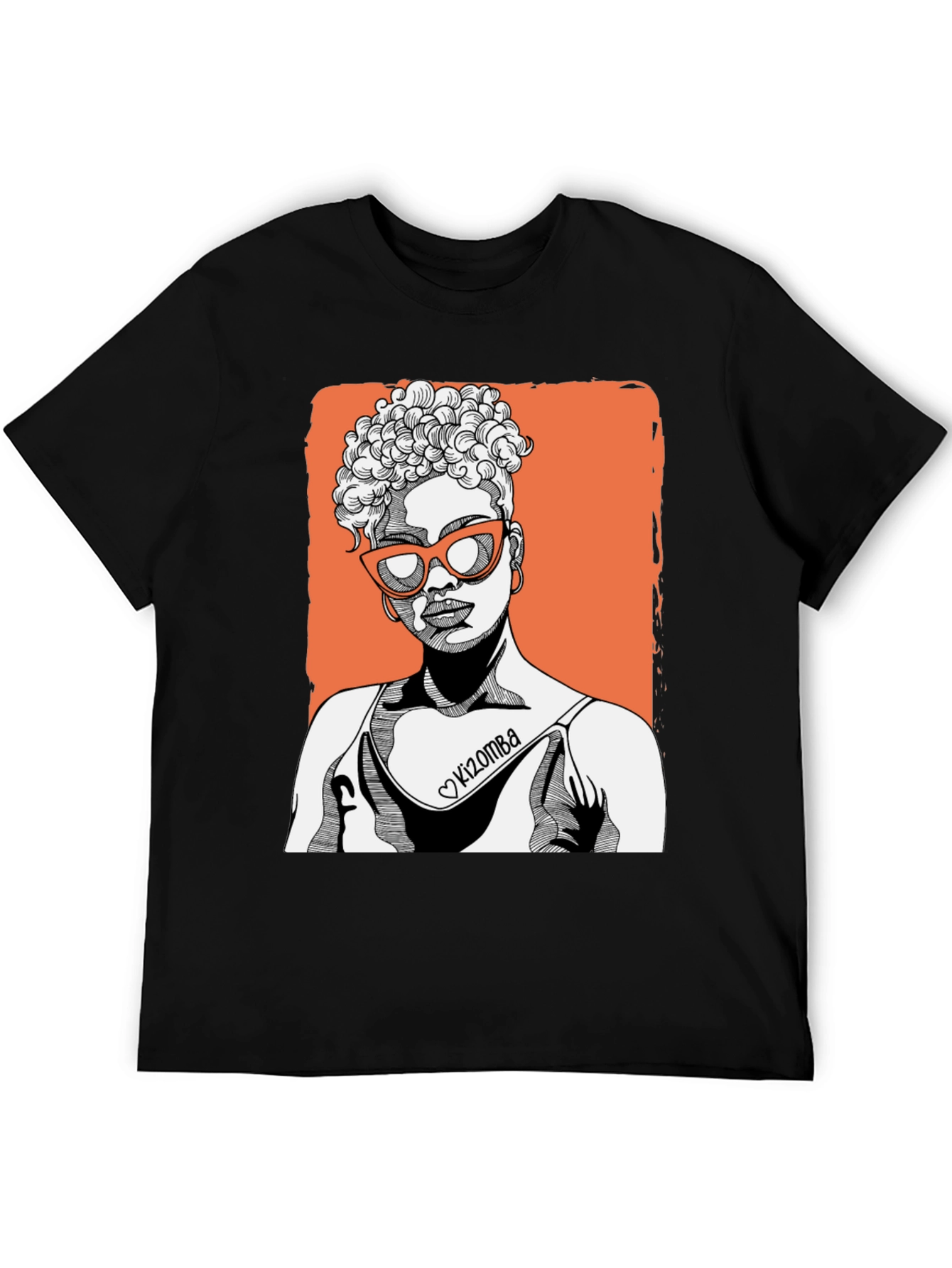 Kizomba Woman Graphic Tee - Stylish & Unique