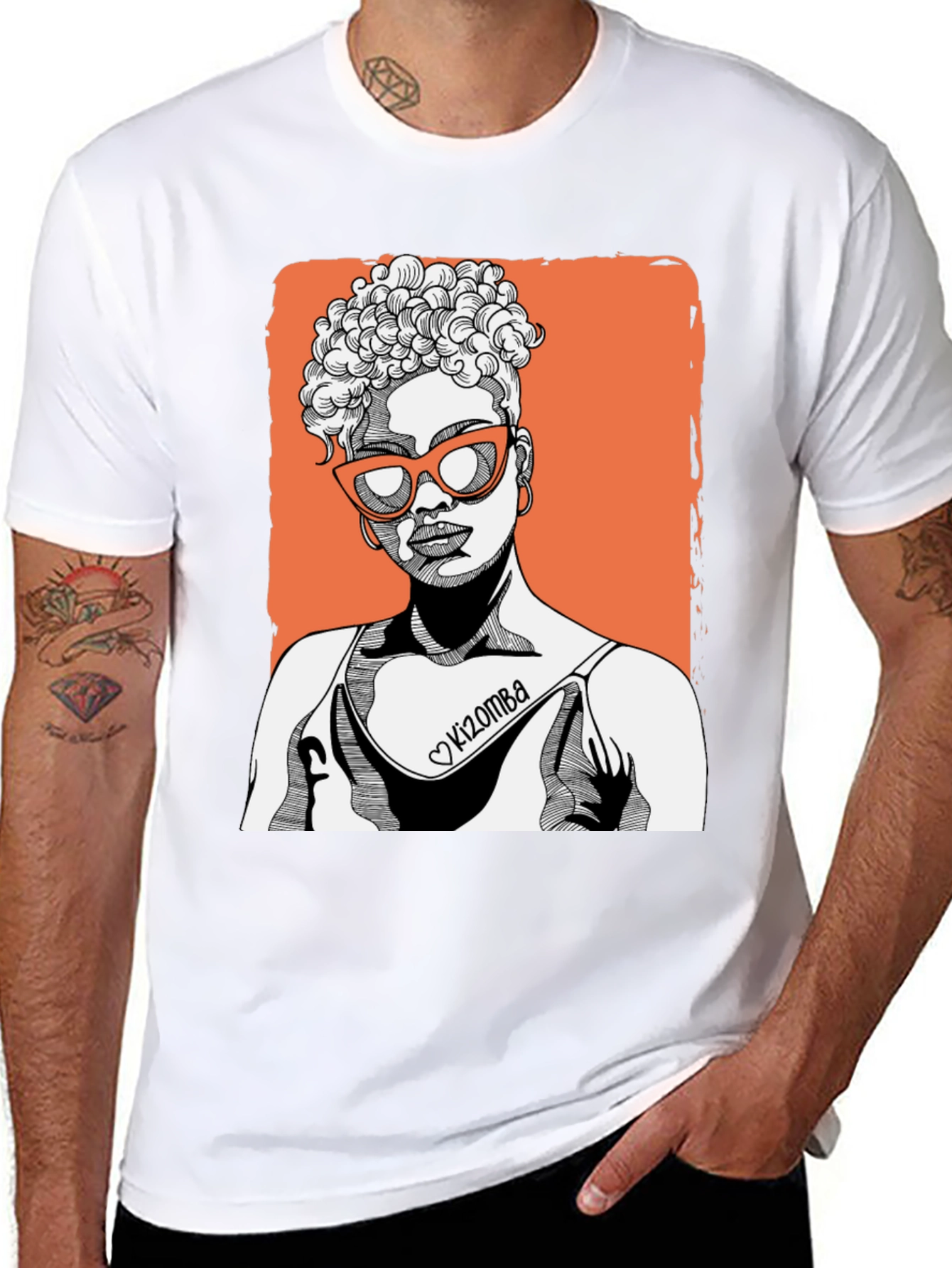 Kizomba Woman Graphic Tee - Stylish & Unique