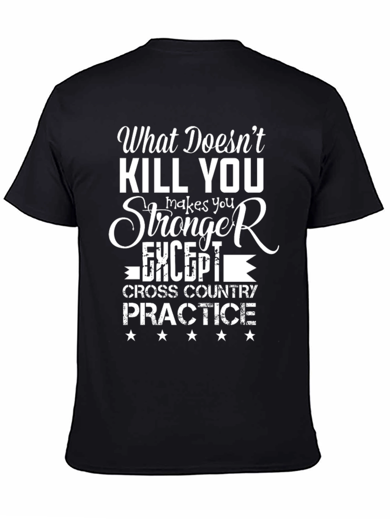 Cross Country Practice Graphic T-Shirt