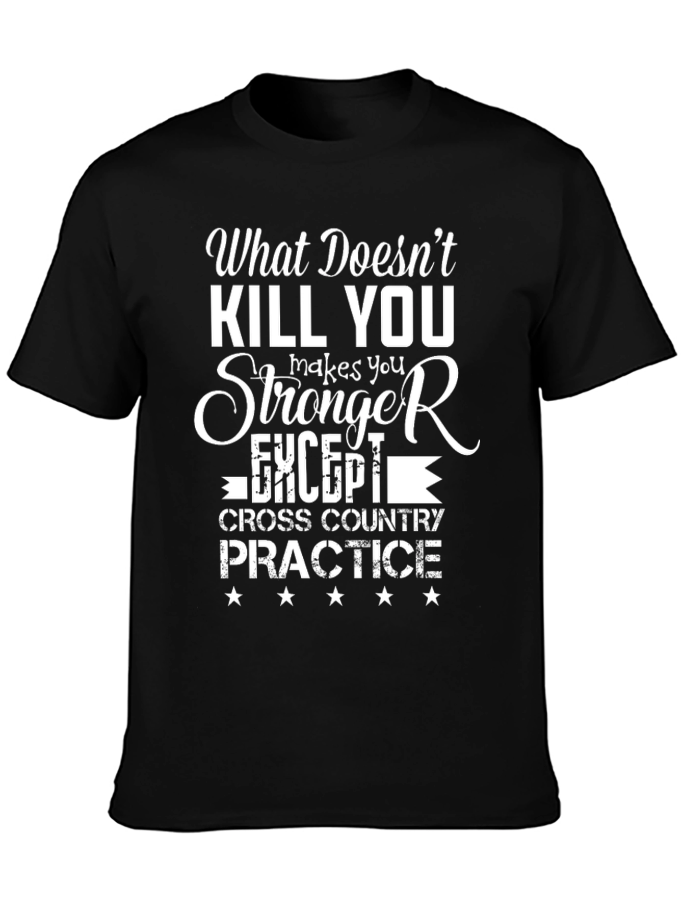 Cross Country Practice Graphic T-Shirt